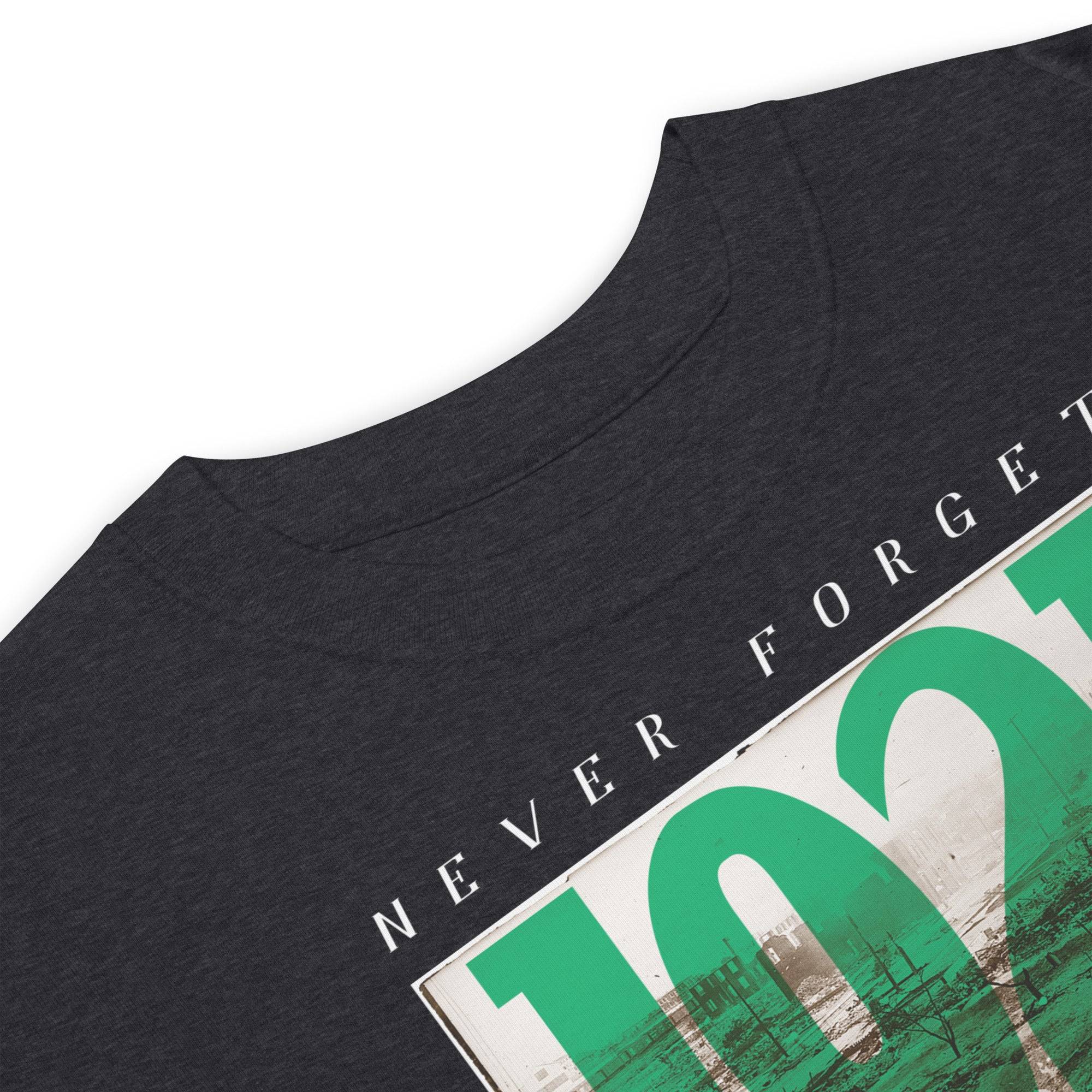 1921 Black Wall Street Mens Premium Heavyweight Tee - Image 7