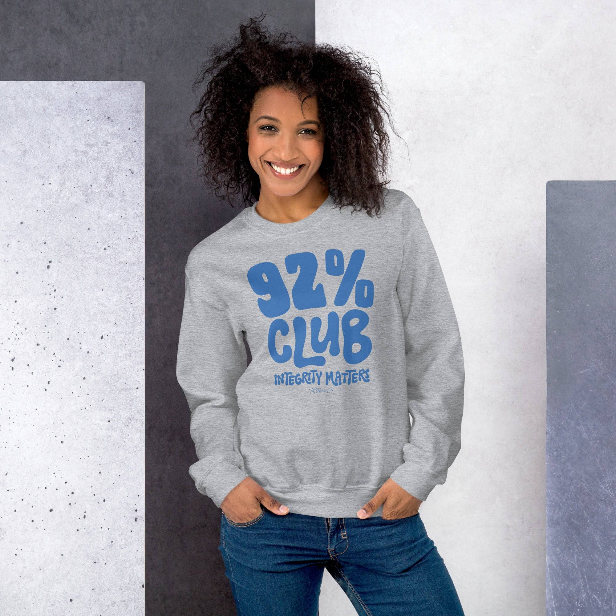 92% Club Integrity Matters Sweatshirt - Image 5