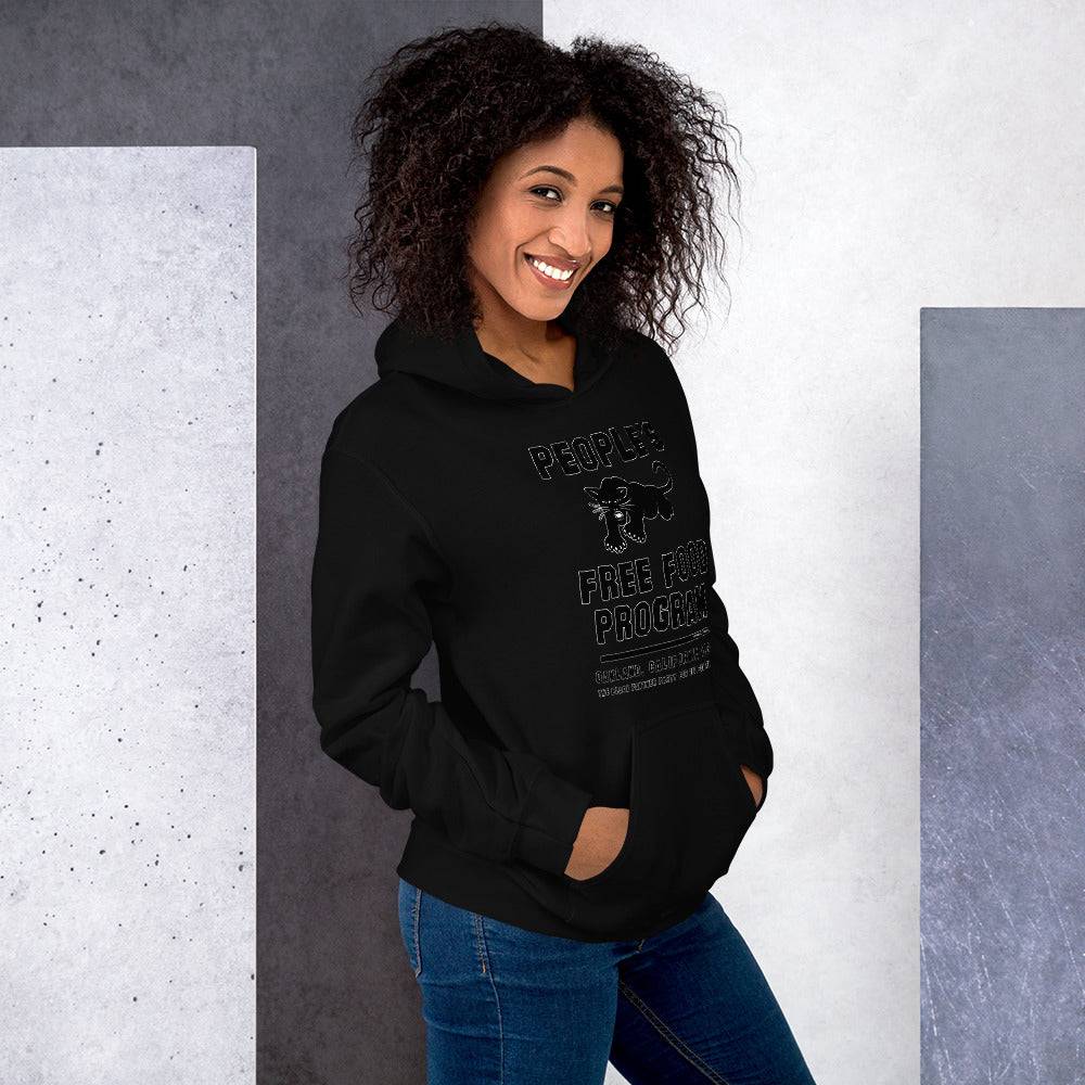 Black On Black BPP Free Food Program Staple Hoodie - Image 3