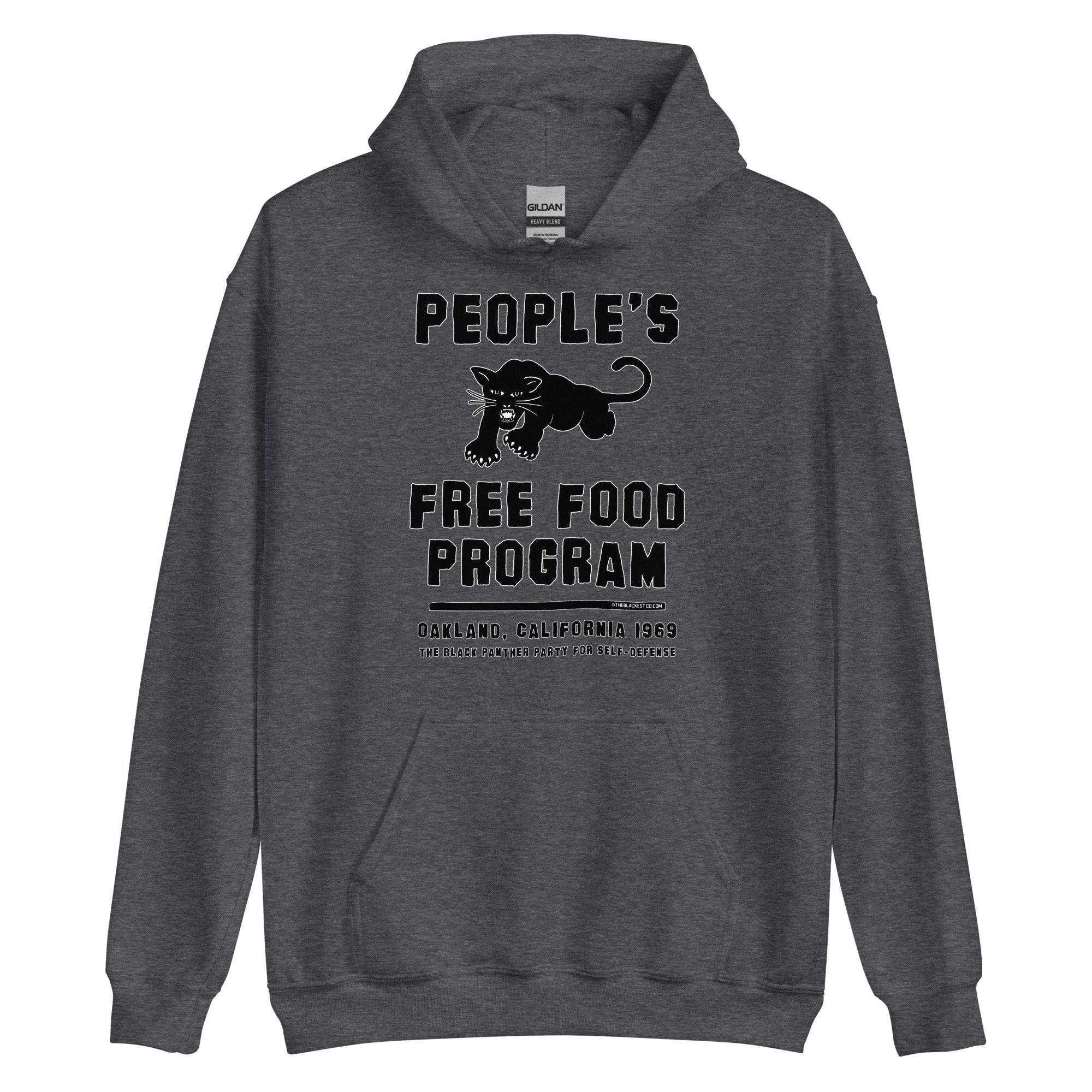 Black On Black BPP Free Food Program Staple Hoodie - Image 6