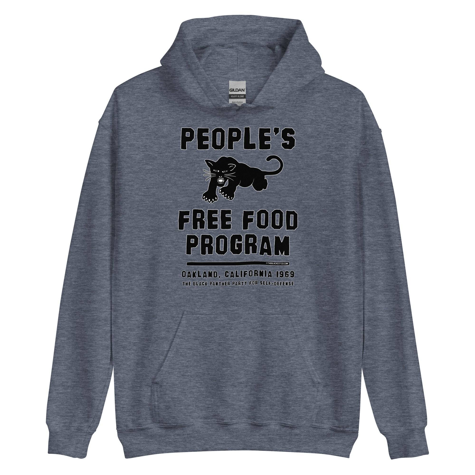 Black On Black BPP Free Food Program Staple Hoodie - Image 7