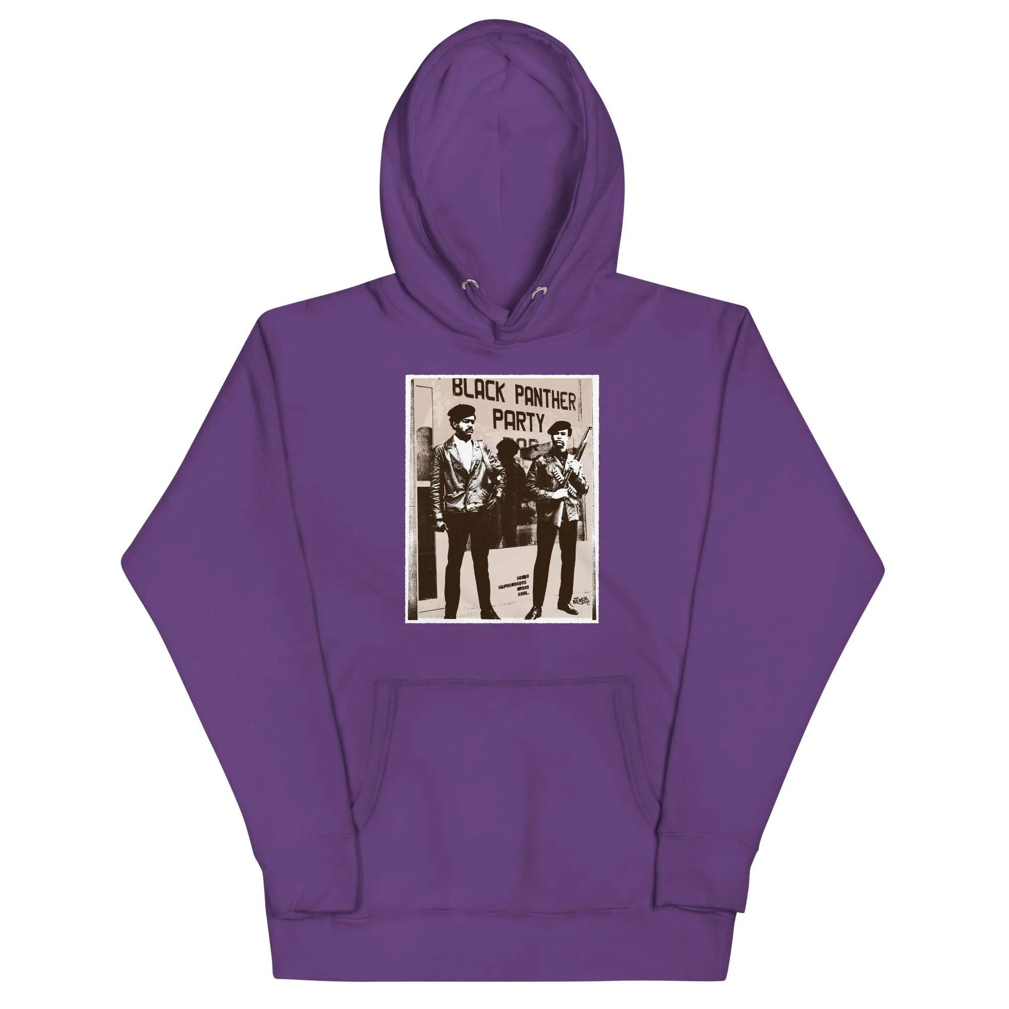 Black Panther Party Vintage Picture Premium Hoodie - Image 10