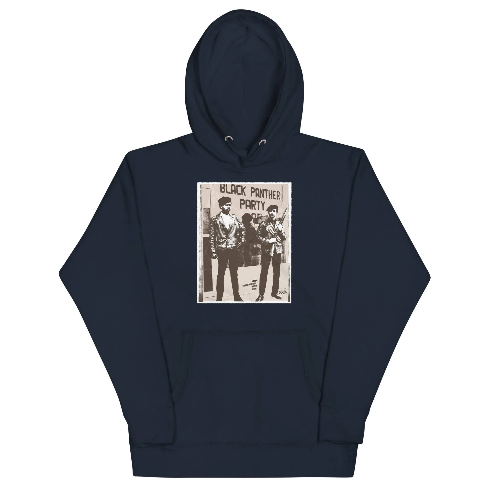 Black Panther Party Vintage Picture Premium Hoodie - Image 8