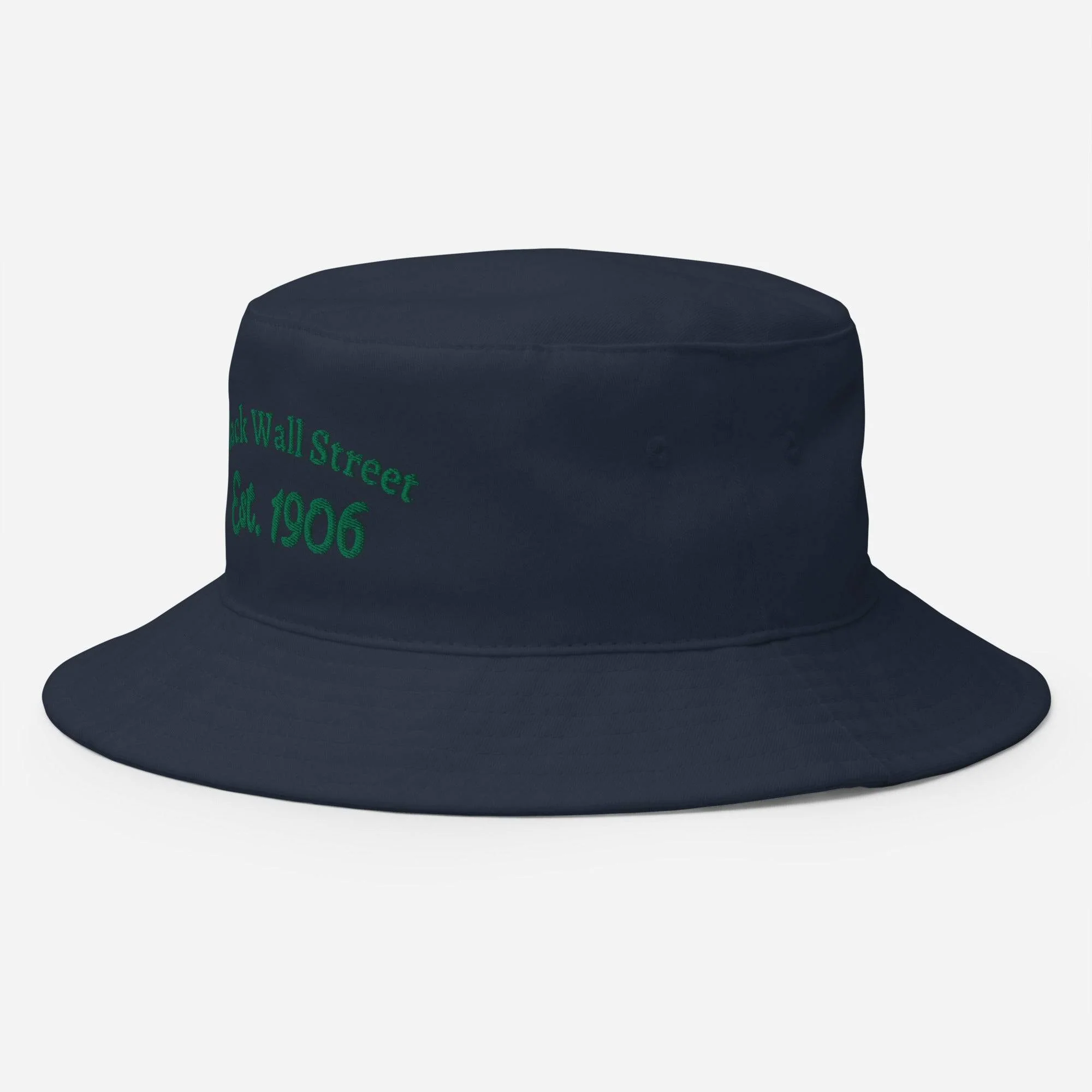 Black Wall Street 1609 Embroidered Bucket Hat - Image 6