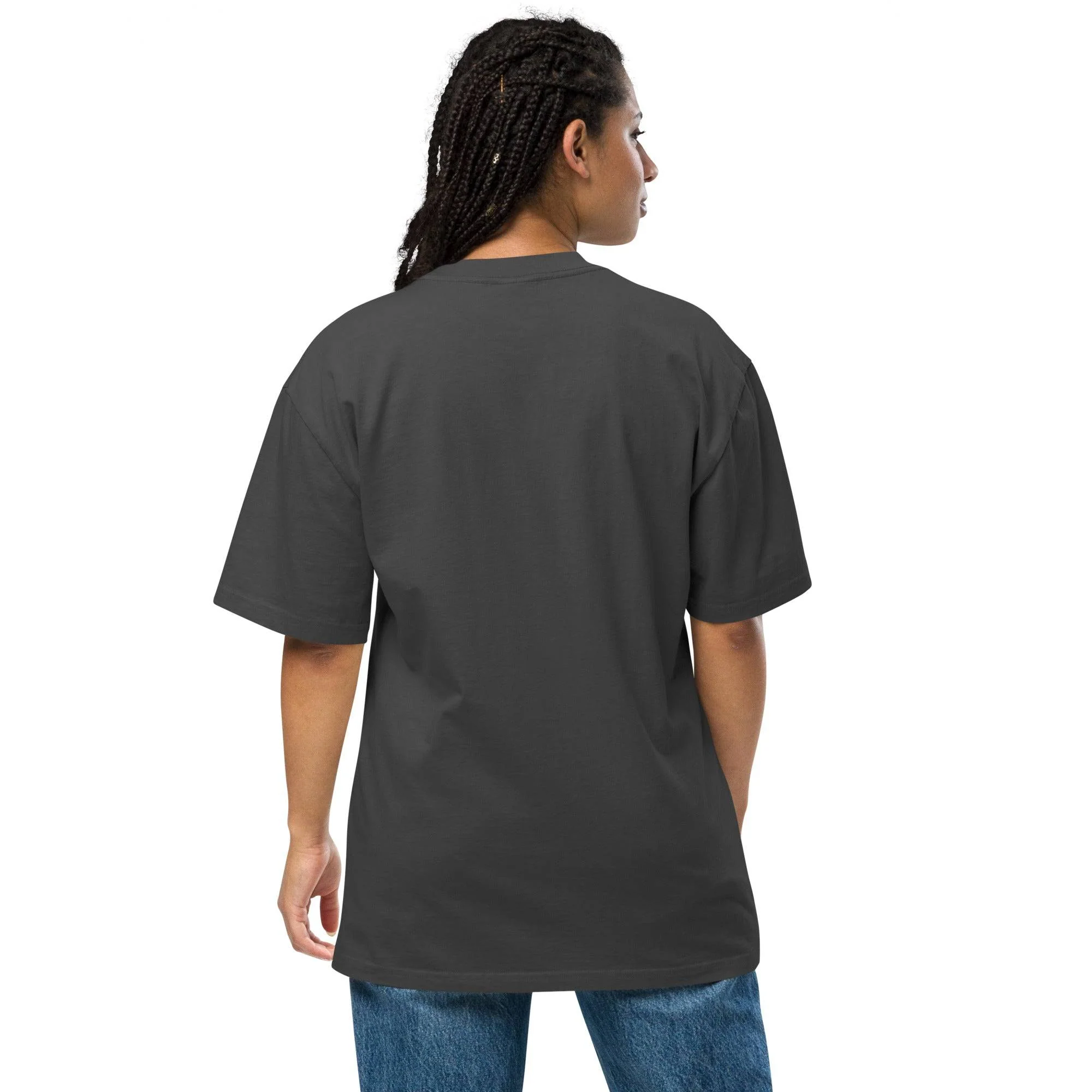 Black Wall Street 1921 Oversized Premium T Shirt - Image 6
