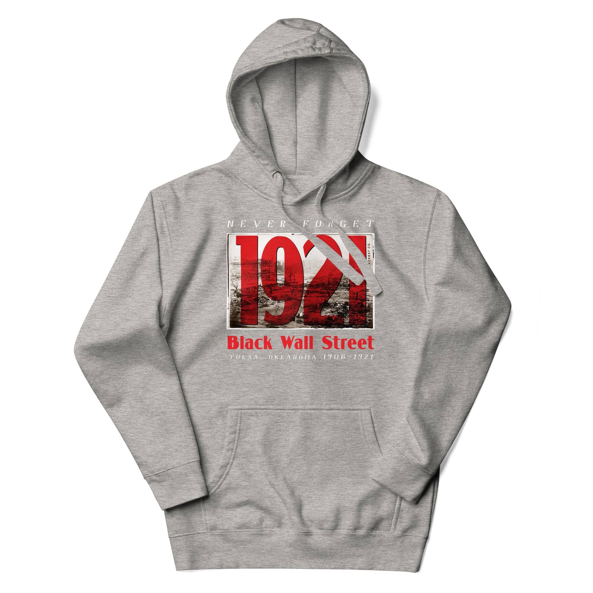 Black Wall Street 1921 Premium Hoodie - Image 10