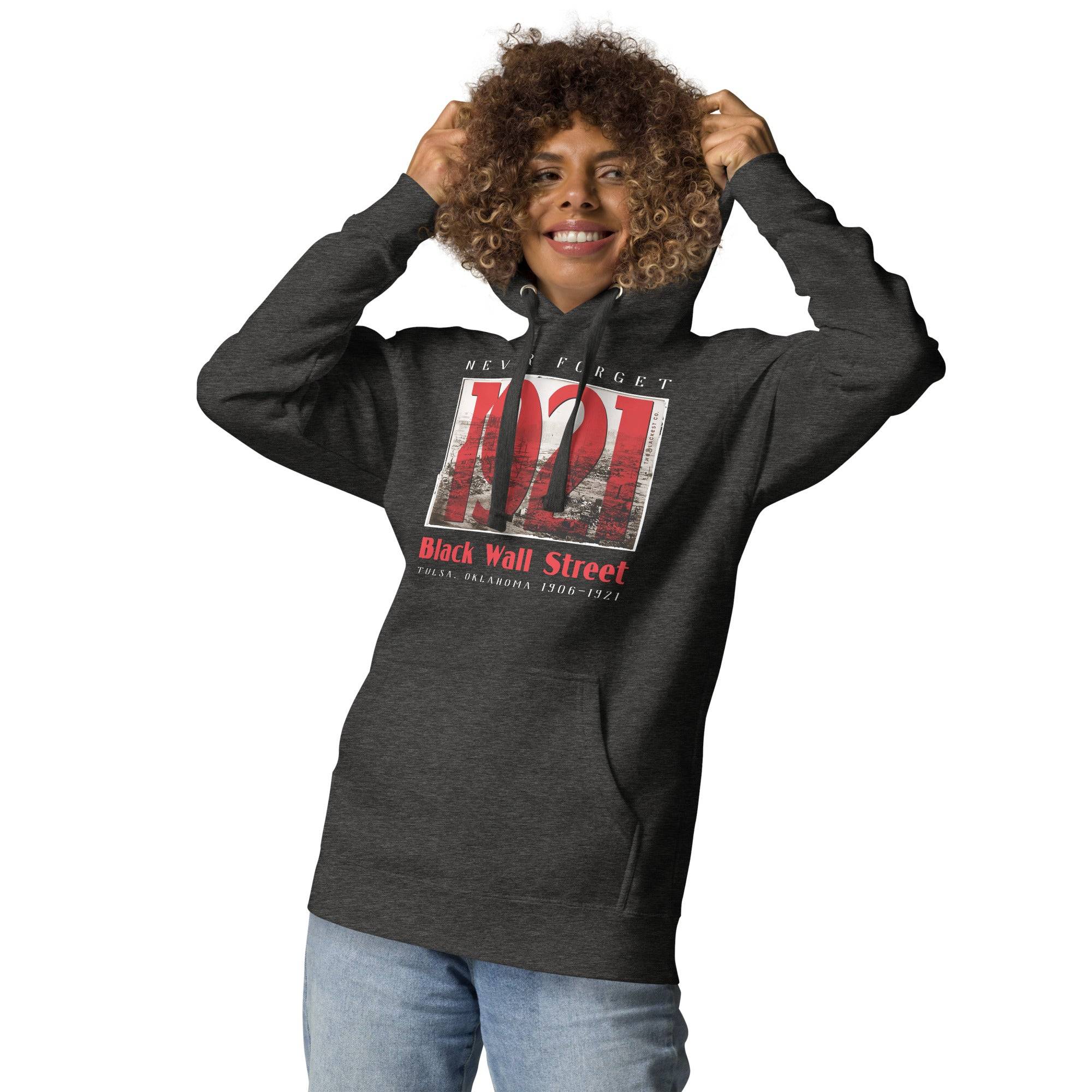 Black Wall Street 1921 Premium Hoodie - Image 4