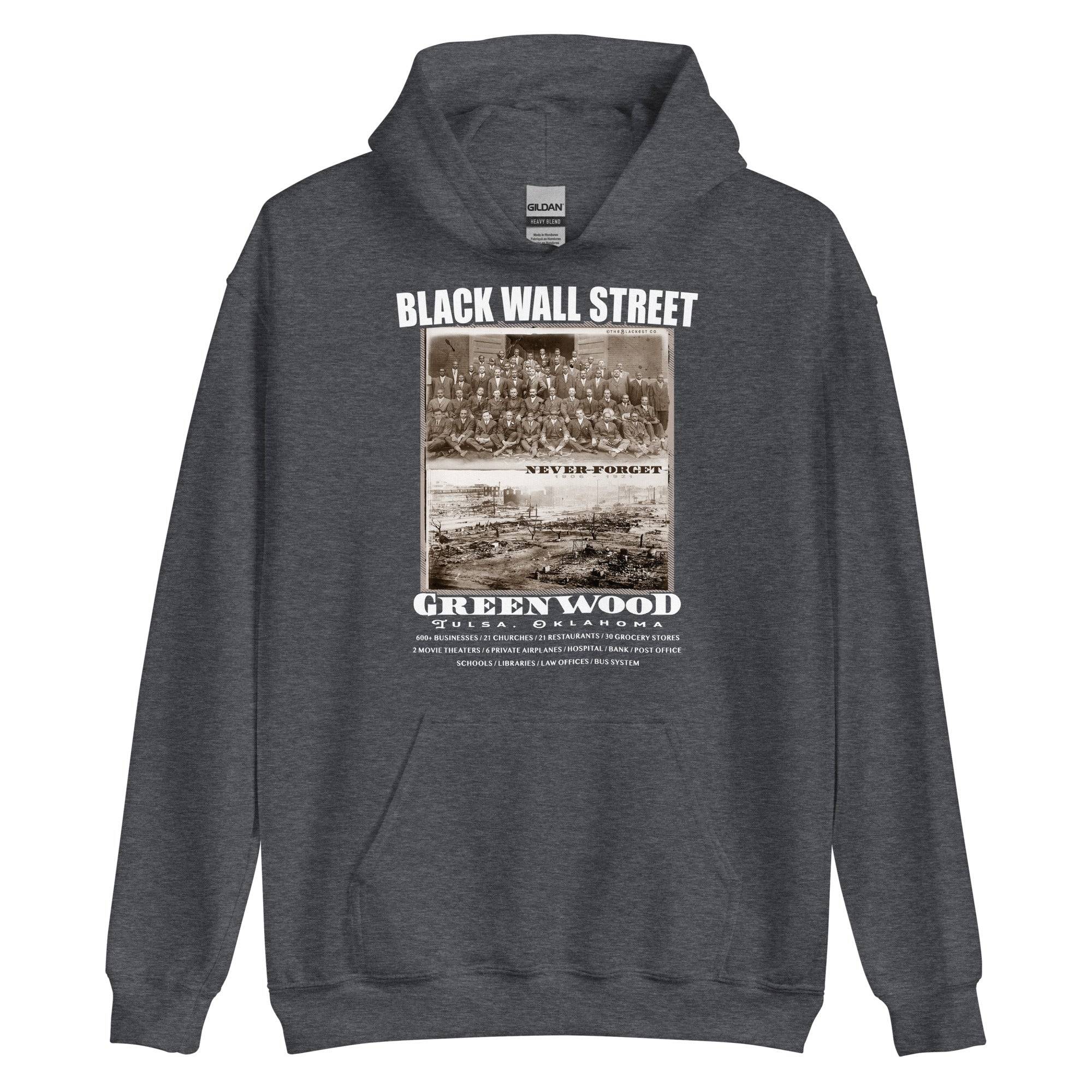 Black Wall Street Before And After Photos Unisex Hoodie - Image 5