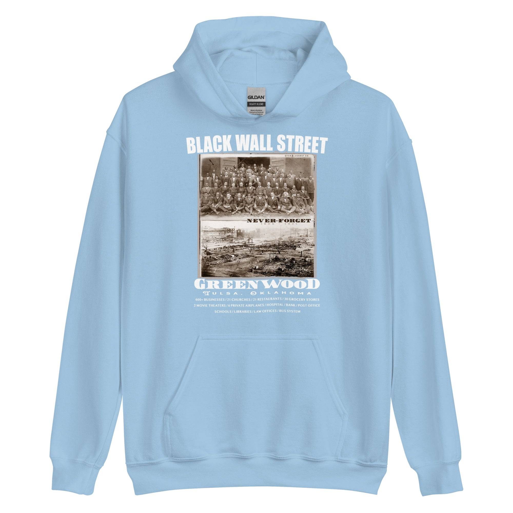 Black Wall Street Before And After Photos Unisex Hoodie - Image 7