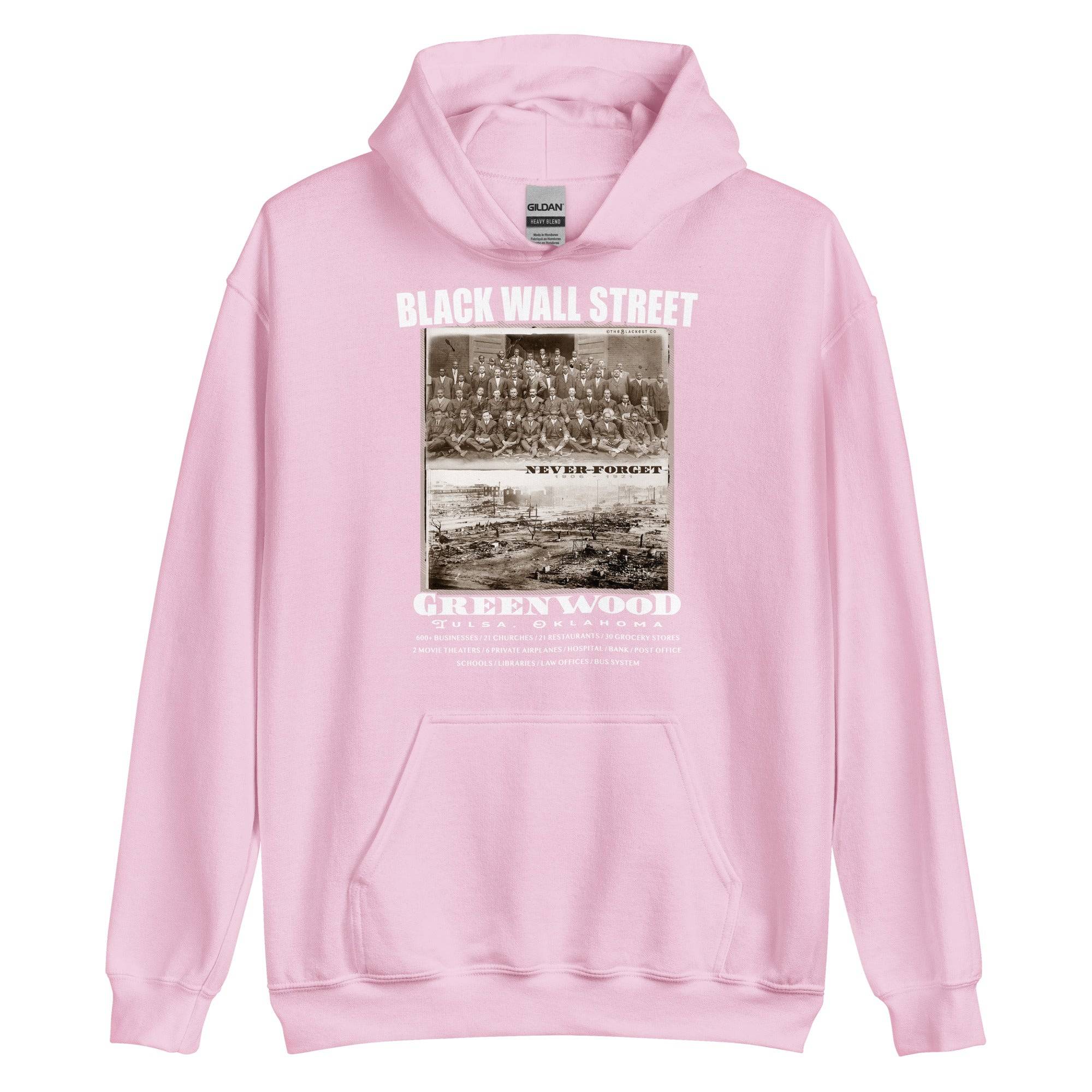 Black Wall Street Before And After Photos Unisex Hoodie - Image 8