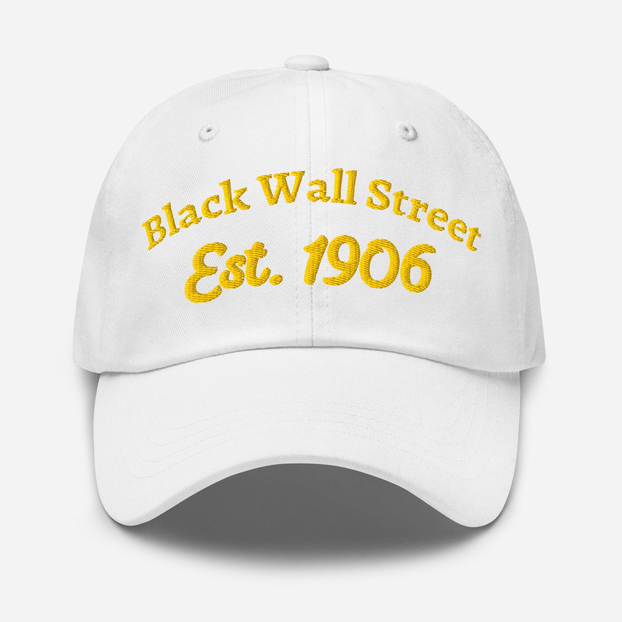 Black Wall Street Est. 1906 Baseball Cap - Image 12
