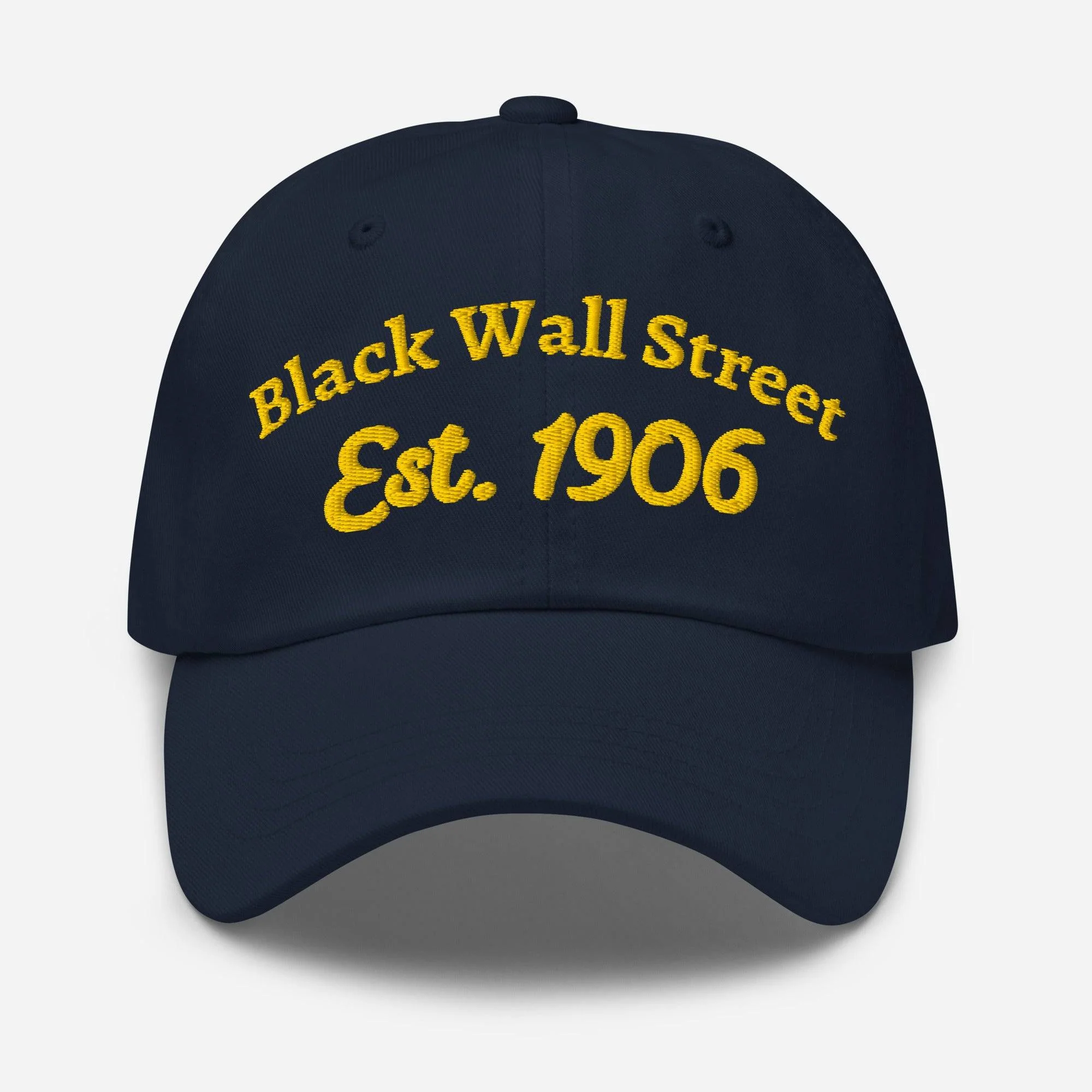 Black Wall Street Est. 1906 Baseball Cap - Image 8
