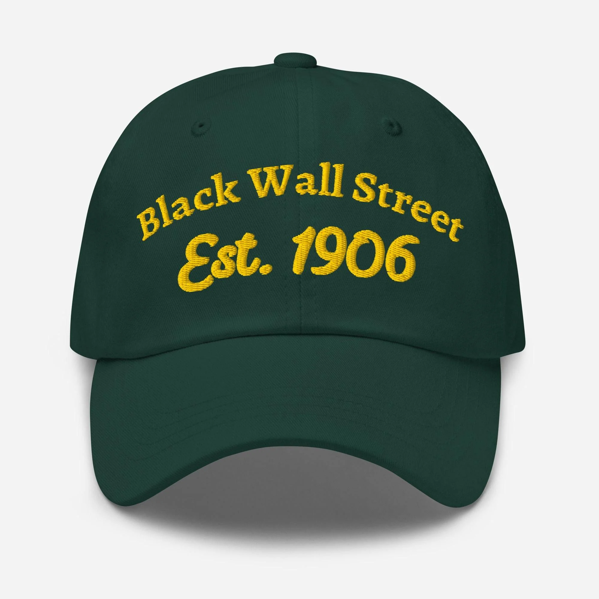 Black Wall Street Est. 1906 Baseball Cap - Image 9