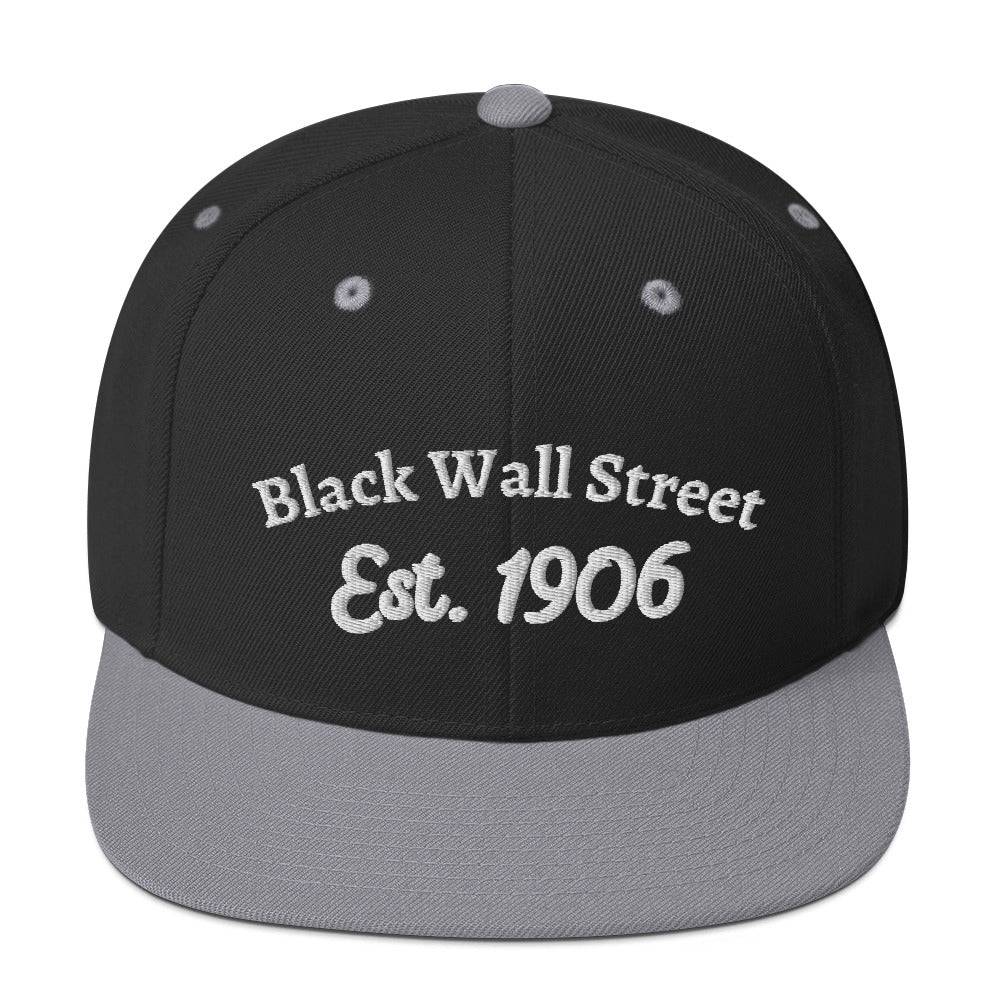 Black Wall Street Est. 1906 Snapback Hat - Image 10