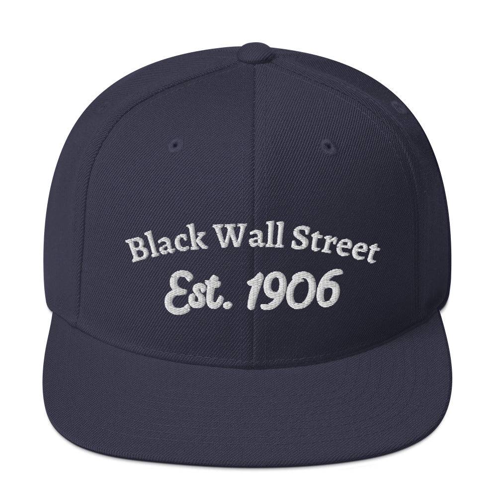 Black Wall Street Est. 1906 Snapback Hat - Image 12