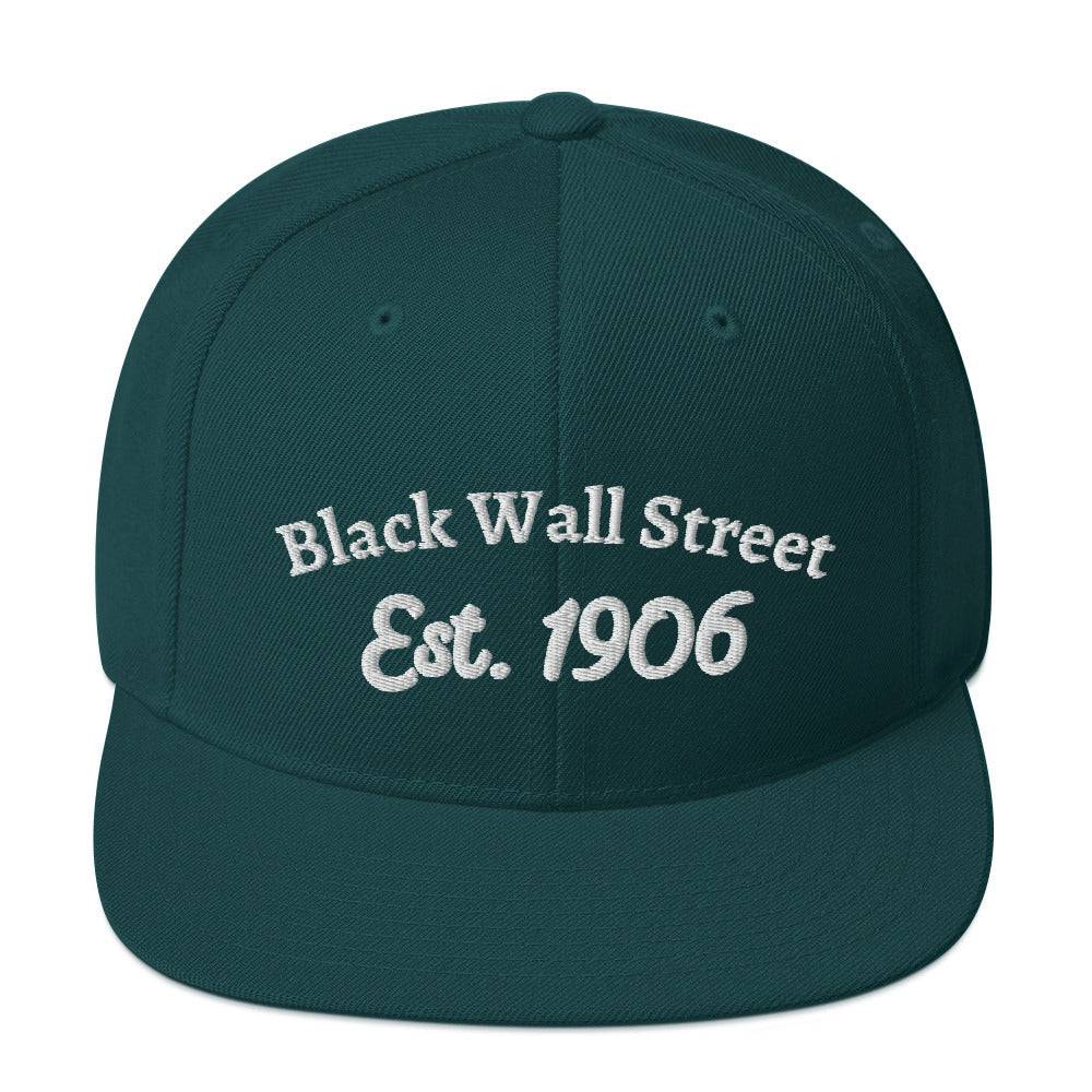 Black Wall Street Est. 1906 Snapback Hat - Image 14