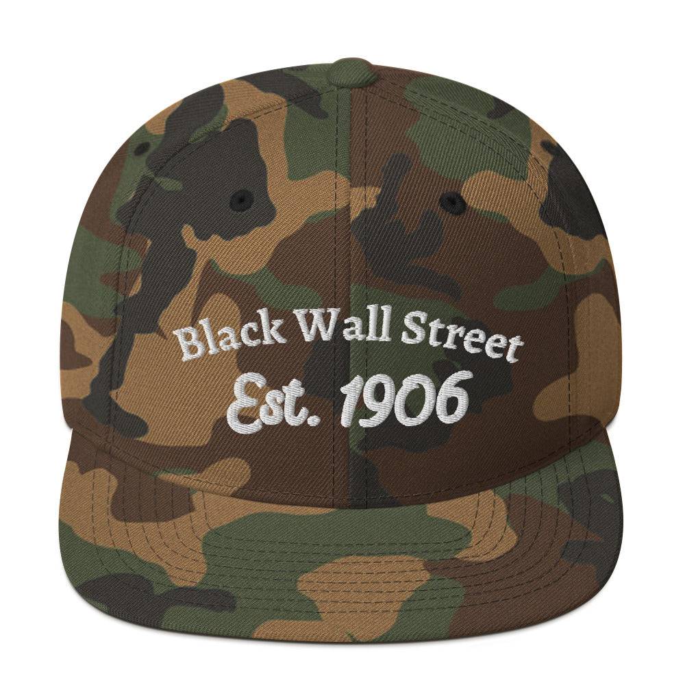 Black Wall Street Est. 1906 Snapback Hat - Image 16