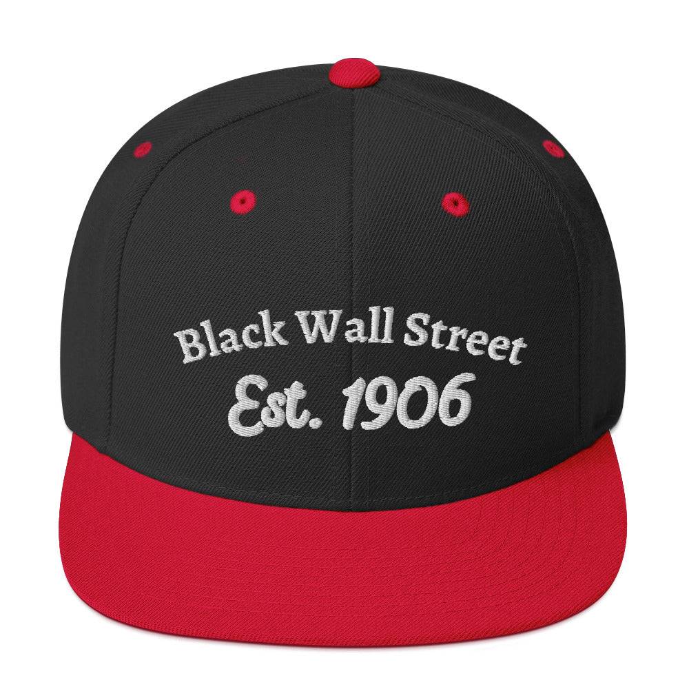 Black Wall Street Est. 1906 Snapback Hat - Image 6