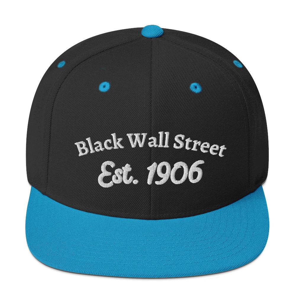 Black Wall Street Est. 1906 Snapback Hat - Image 8