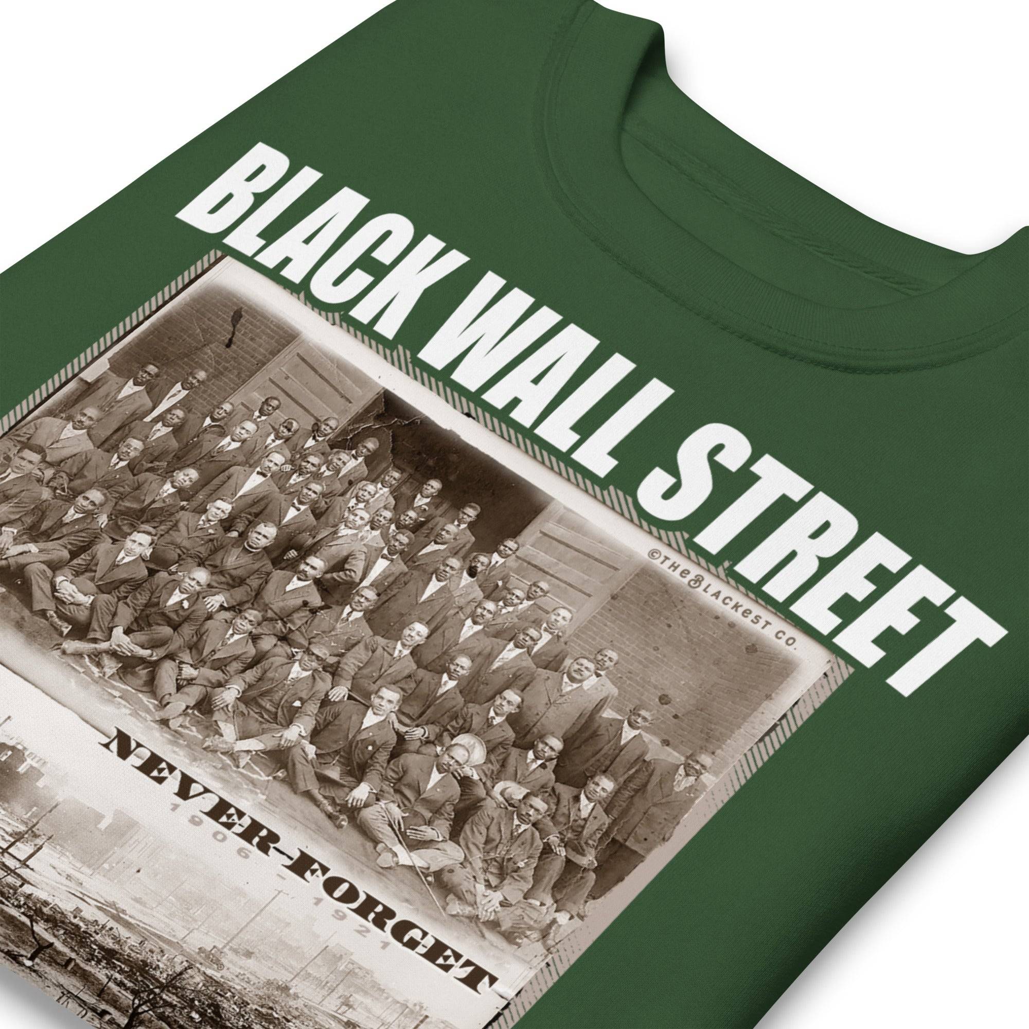 Black Wall Street Before And After Premium Sweatshirt - Image 10