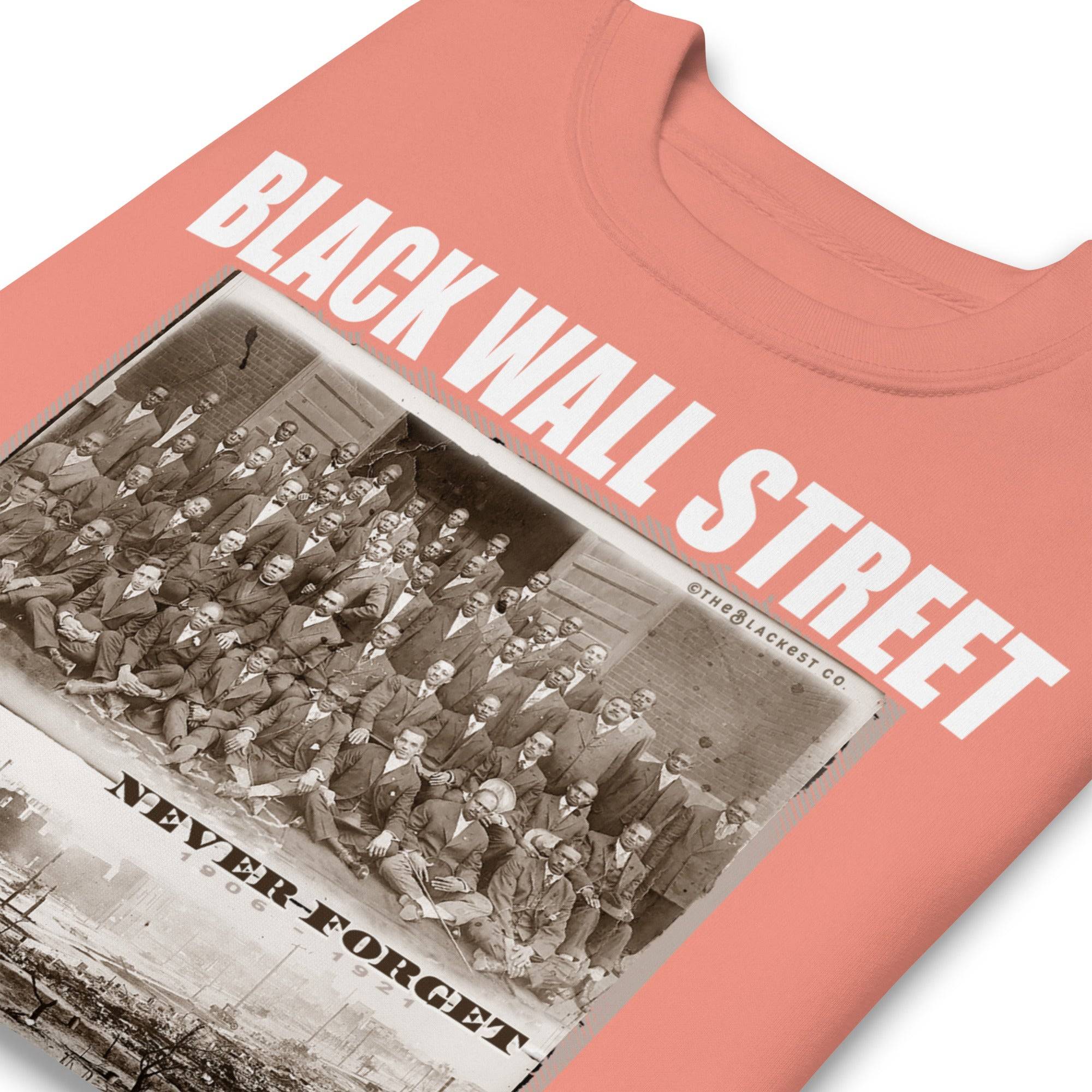 Black Wall Street Before And After Premium Sweatshirt - Image 11