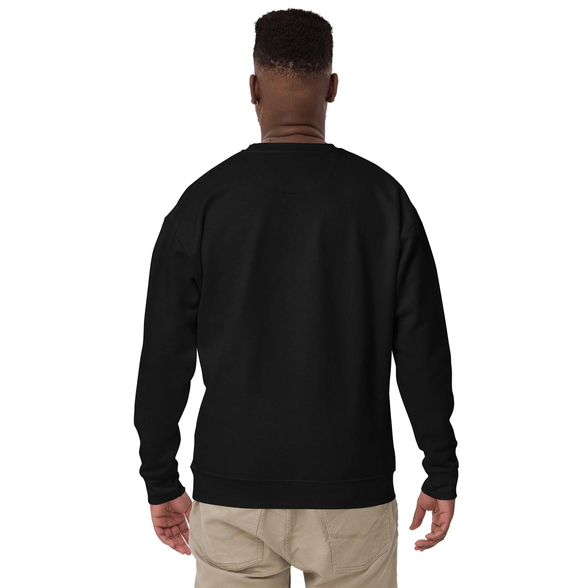 Black Wall Street Before And After Premium Sweatshirt - Image 5