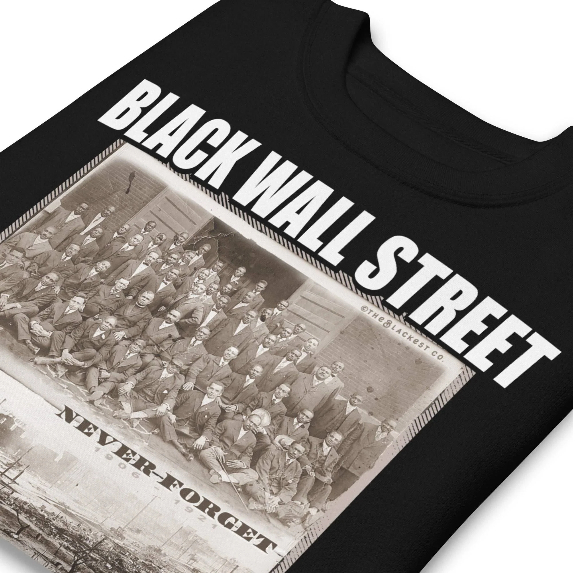Black Wall Street Before And After Premium Sweatshirt - Image 6