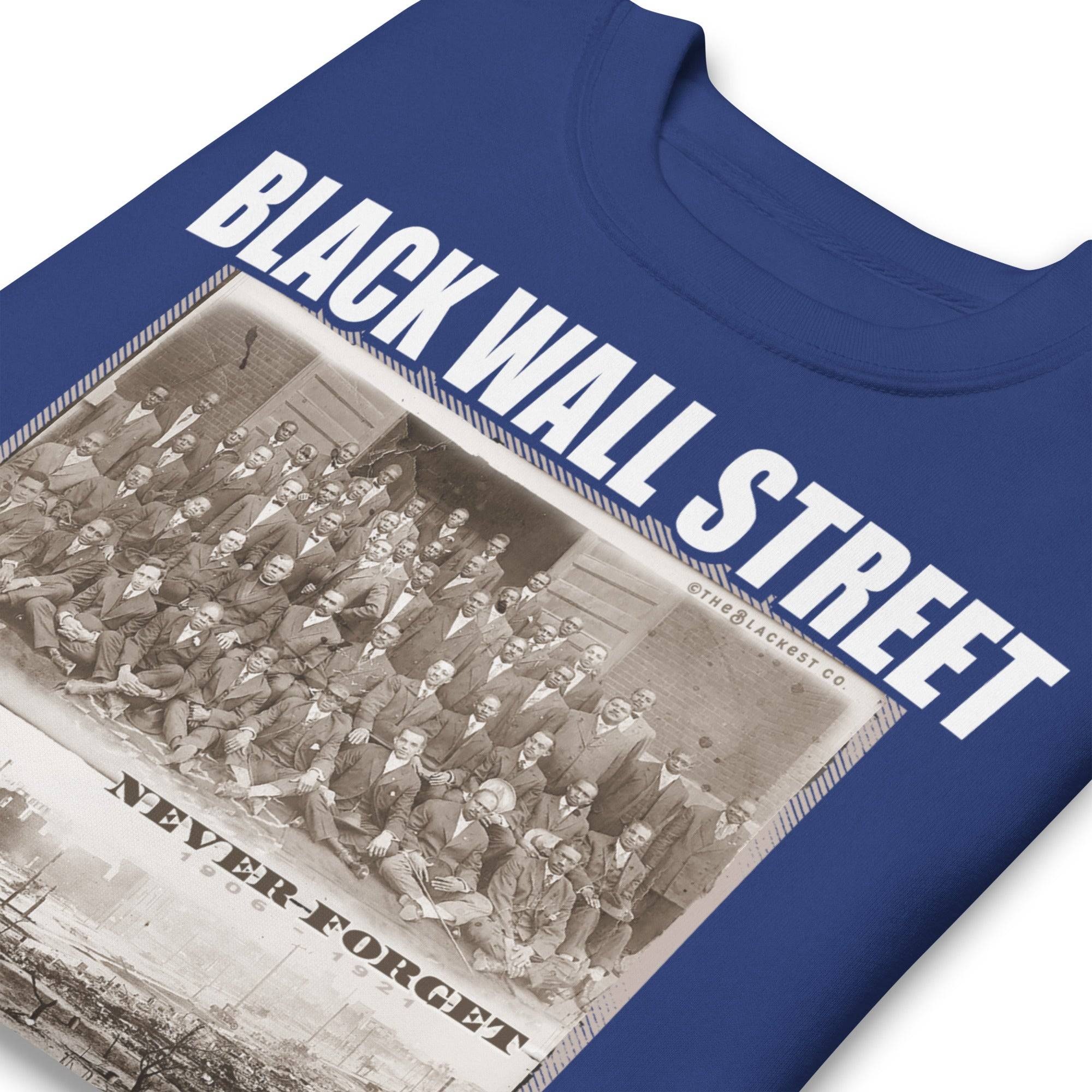 Black Wall Street Before And After Premium Sweatshirt - Image 9