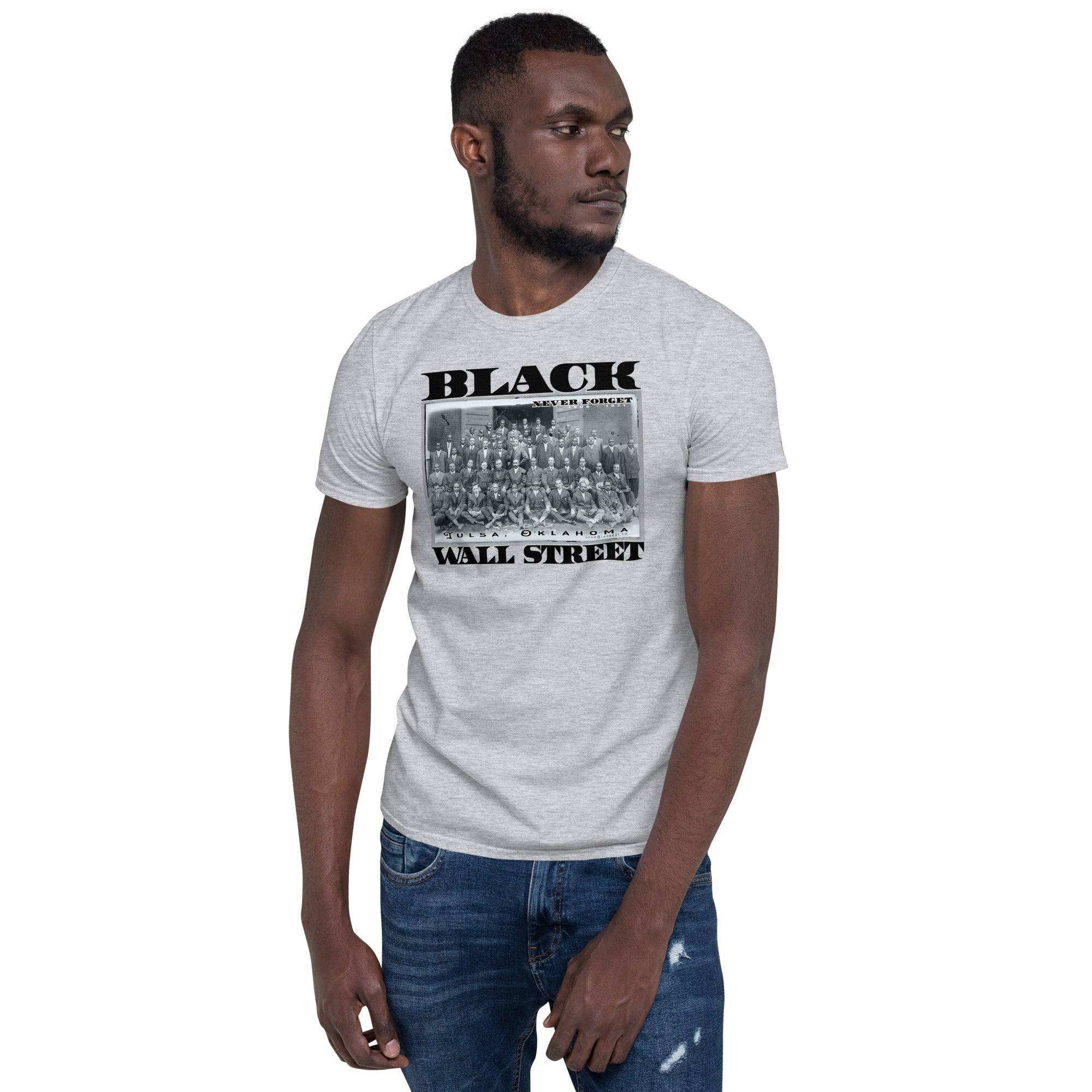 Black Wall Street Vintage History Unisex T-Shirt - Image 3