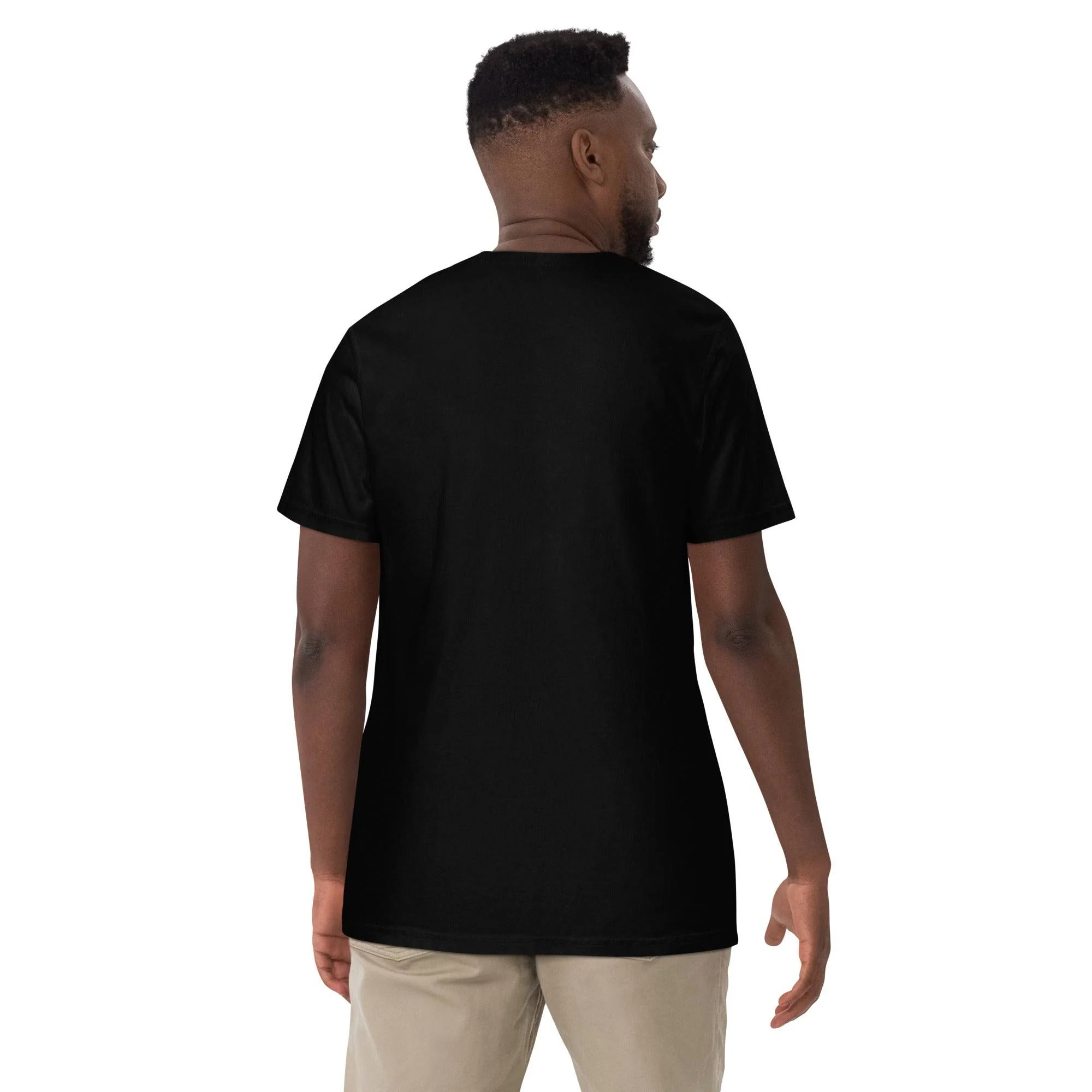 Black Wall Street Seal Premium Mens Tee - Image 3