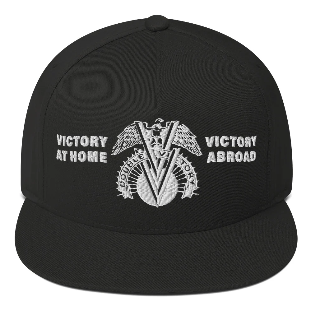 Double V Campaign Flat Bill Cap - Image 5
