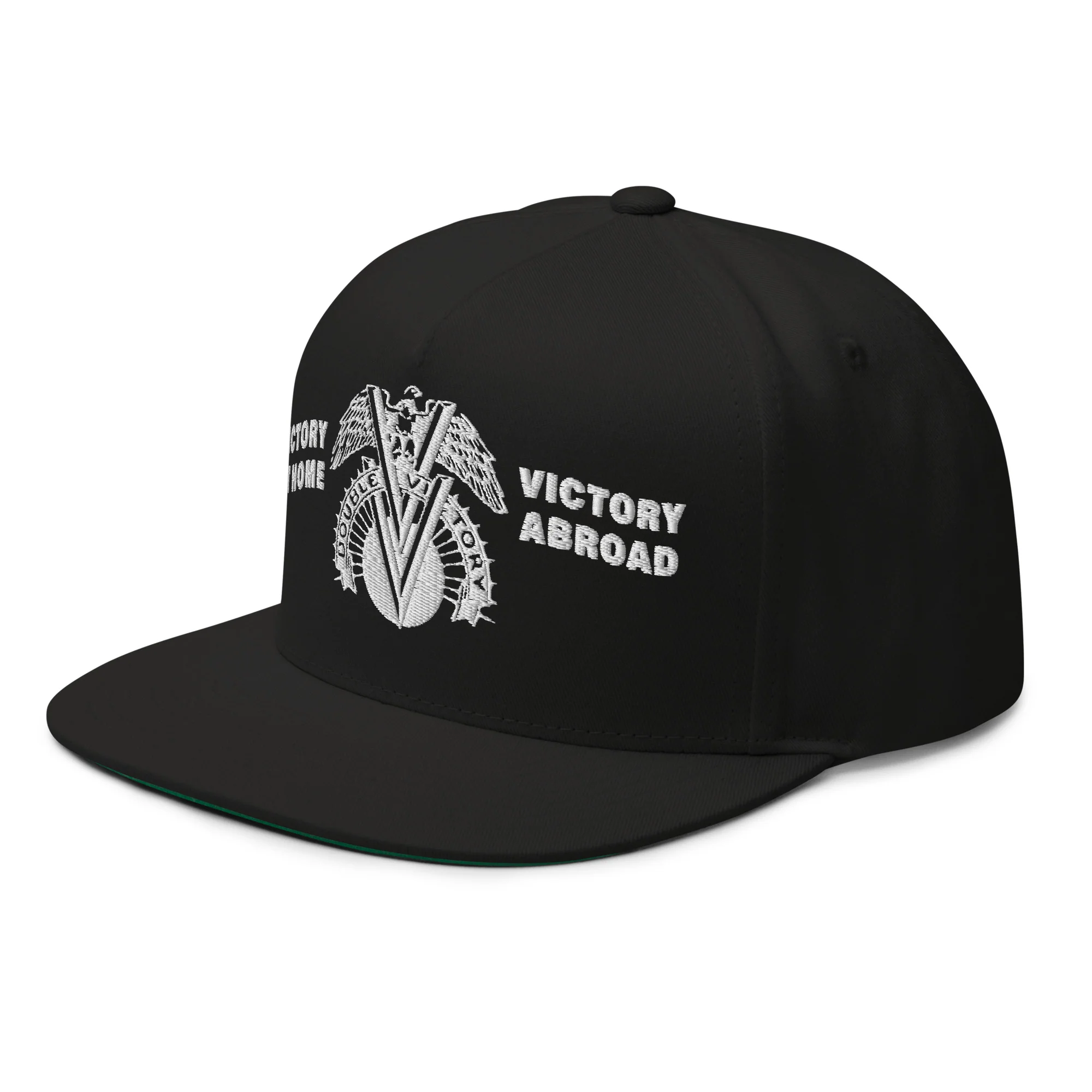 Double V Campaign Flat Bill Cap - Image 6