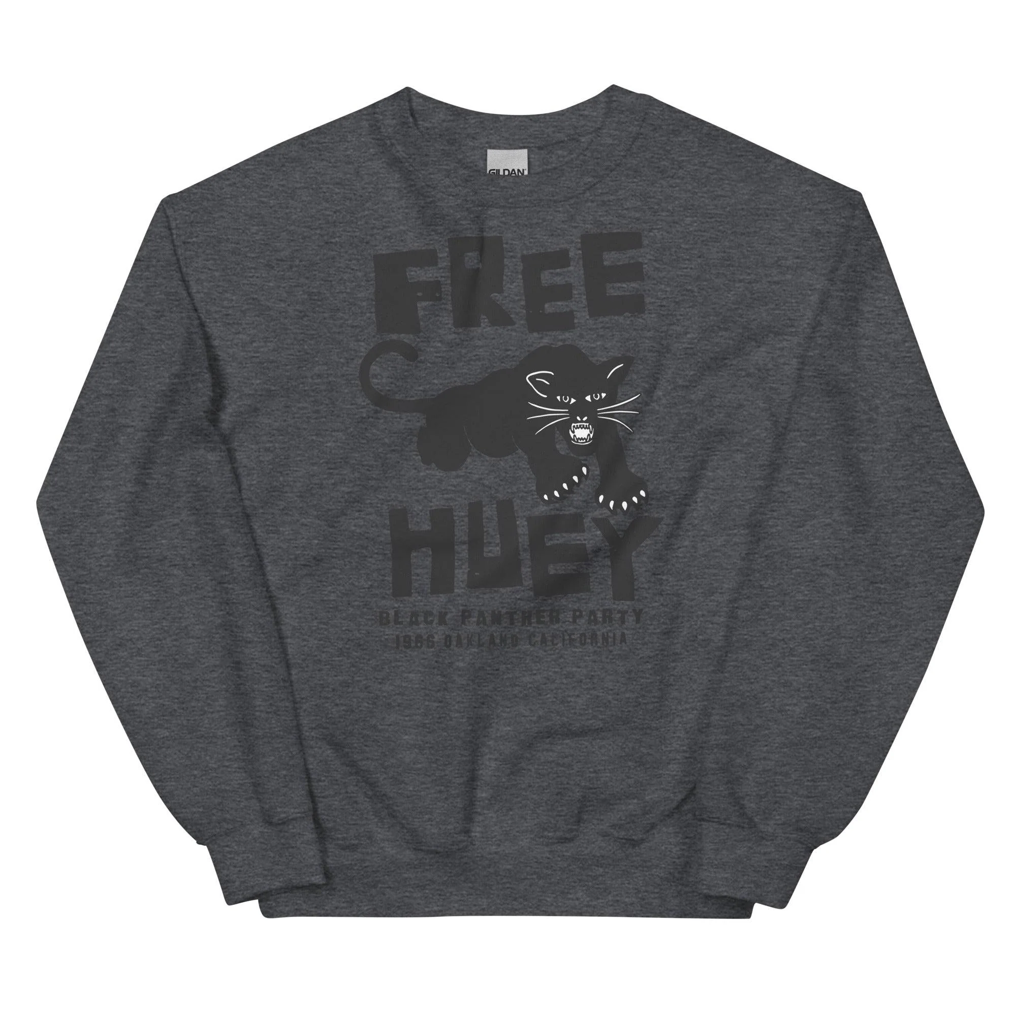 Free Huey Black Panther Party Unisex Sweatshirt - Image 11
