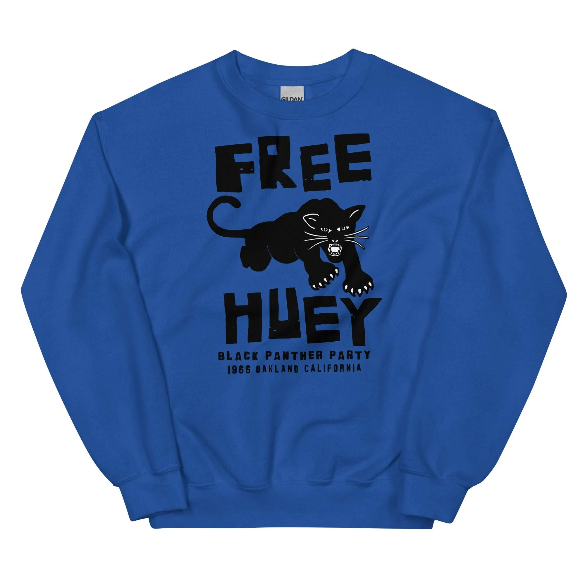 Free Huey Black Panther Party Unisex Sweatshirt - Image 6