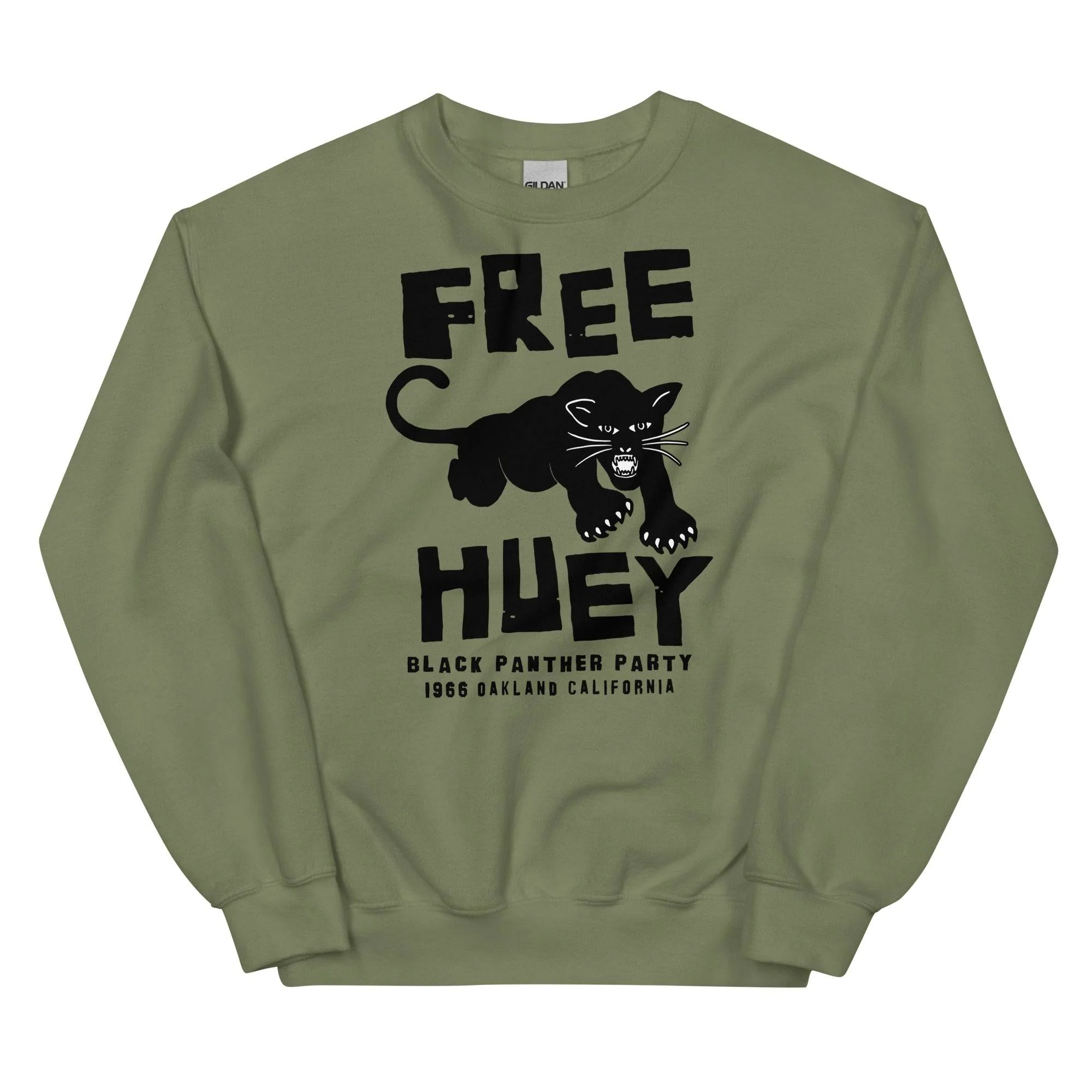 Free Huey Black Panther Party Unisex Sweatshirt - Image 8