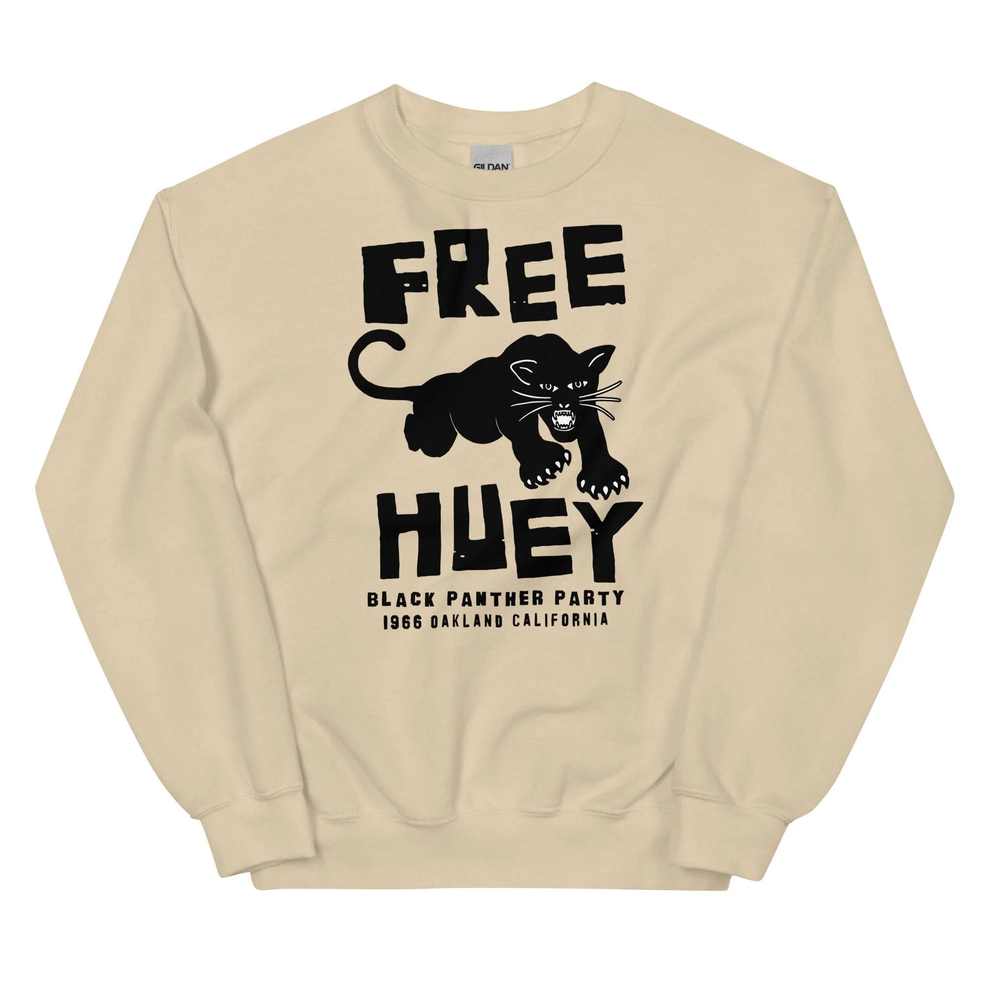 Free Huey Black Panther Party Unisex Sweatshirt - Image 9