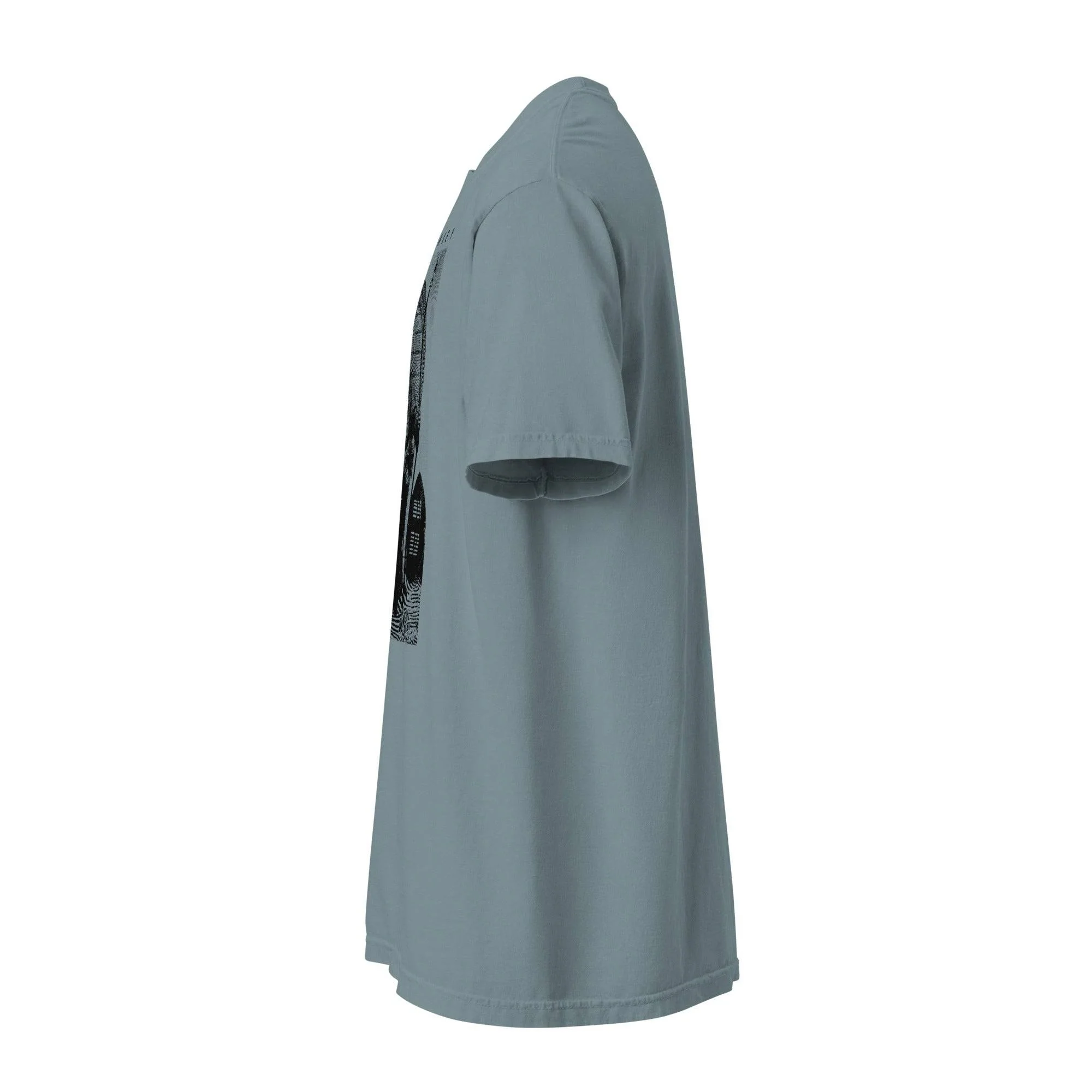 Free Huey P. Newton Premium Heavyweight Tee - Image 6