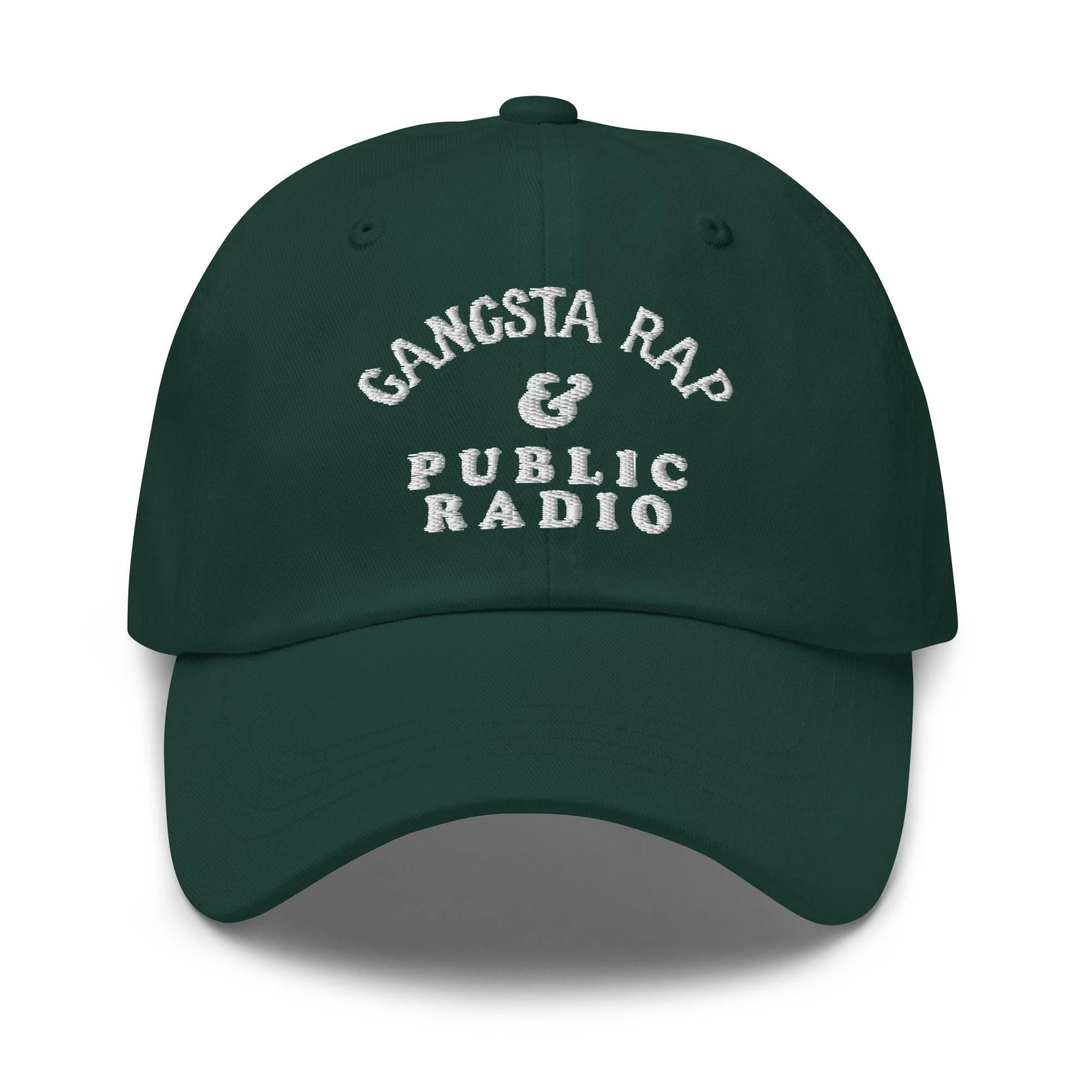 Gangsta Rap And Public Radio Baseball Cap - Image 7
