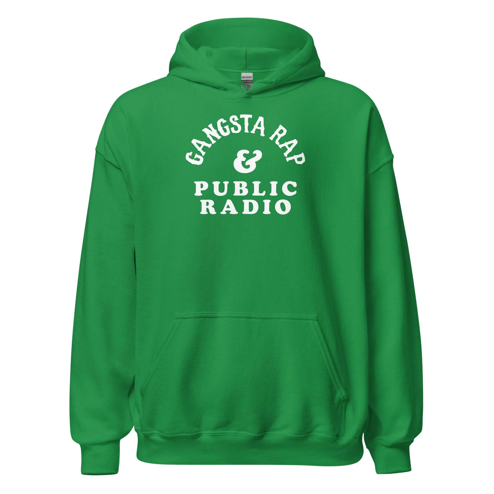 Gangsta Rap And Public Radio Unisex Staple Hoodie - Image 10