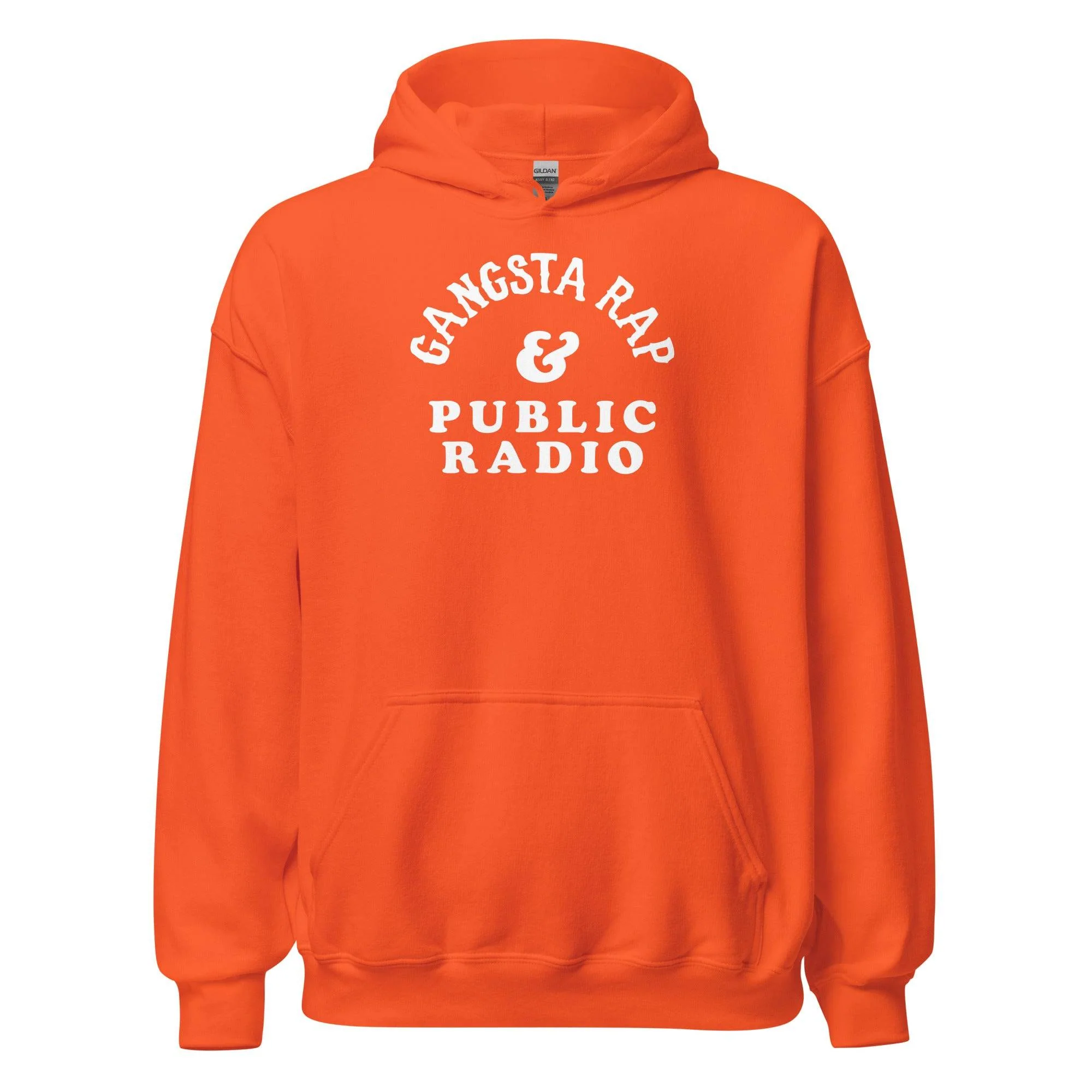 Gangsta Rap And Public Radio Unisex Staple Hoodie - Image 11