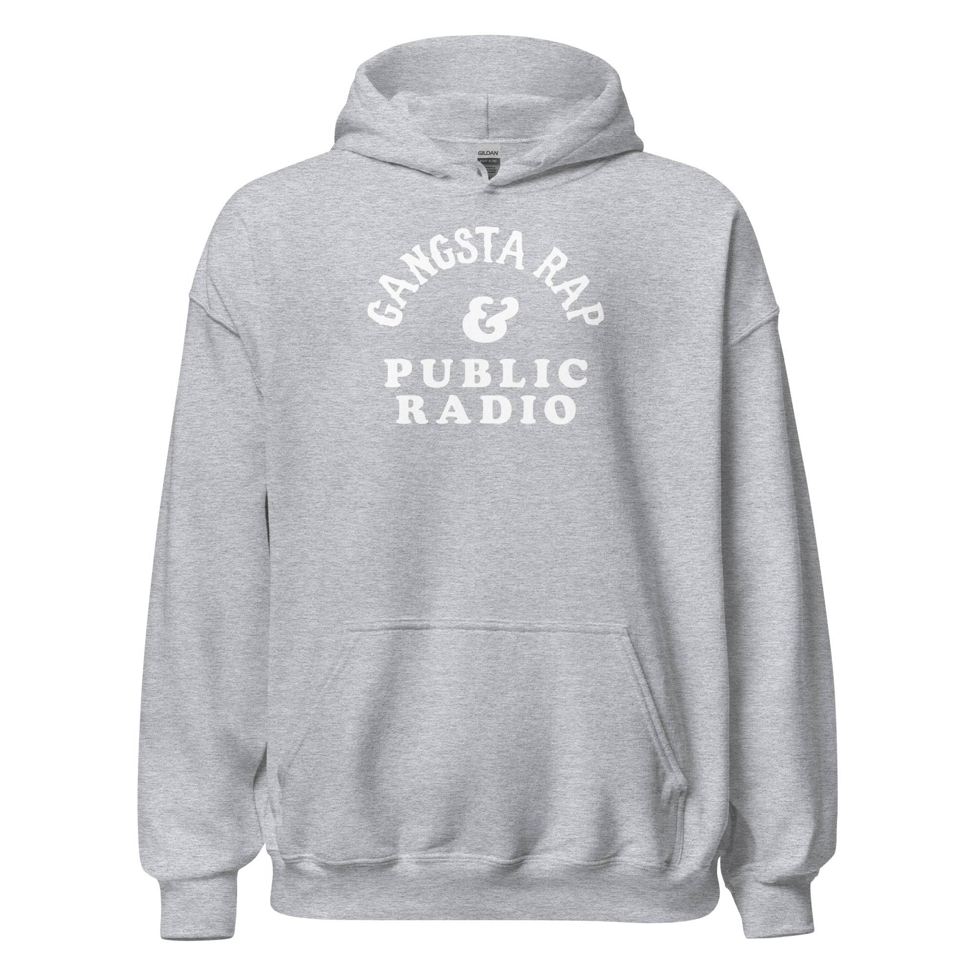 Gangsta Rap And Public Radio Unisex Staple Hoodie - Image 13