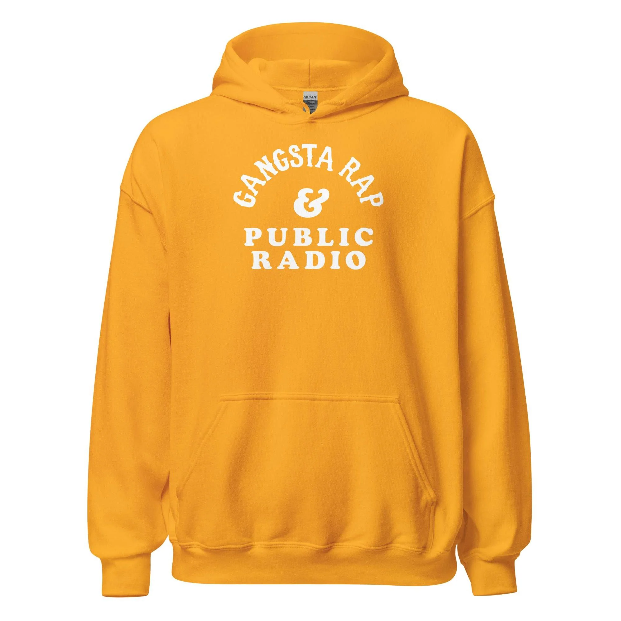 Gangsta Rap And Public Radio Unisex Staple Hoodie - Image 14