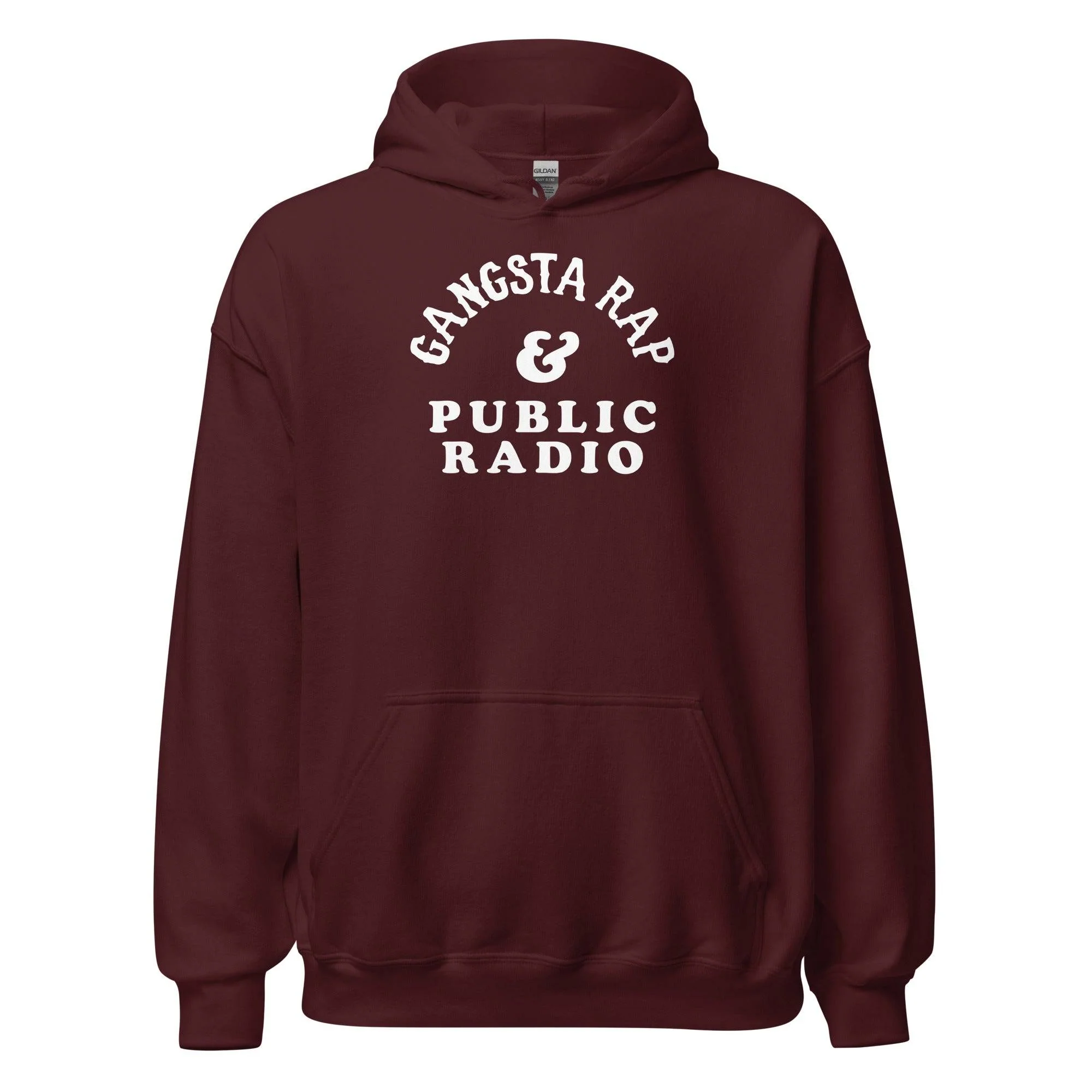 Gangsta Rap And Public Radio Unisex Staple Hoodie - Image 6