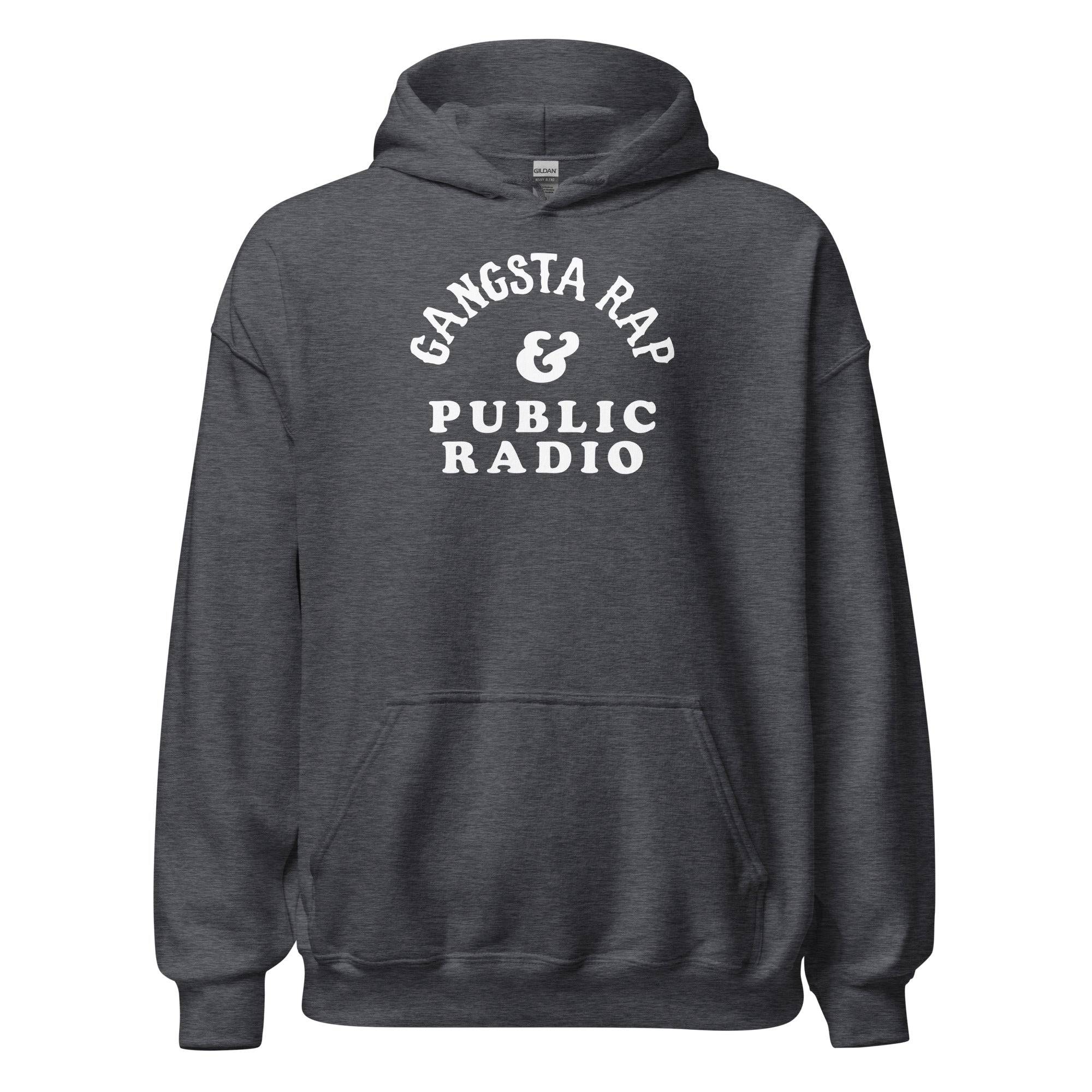 Gangsta Rap And Public Radio Unisex Staple Hoodie - Image 8