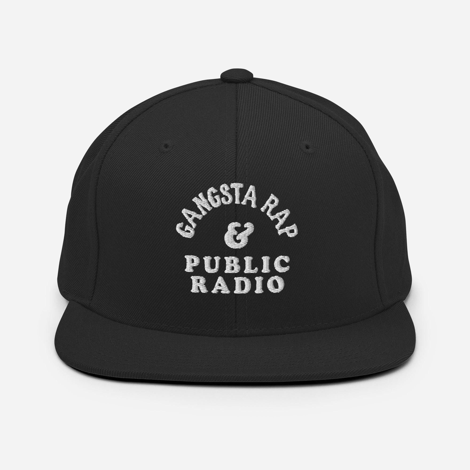 Gangsta Rap & Public Radio Snapback Hat - Image 3