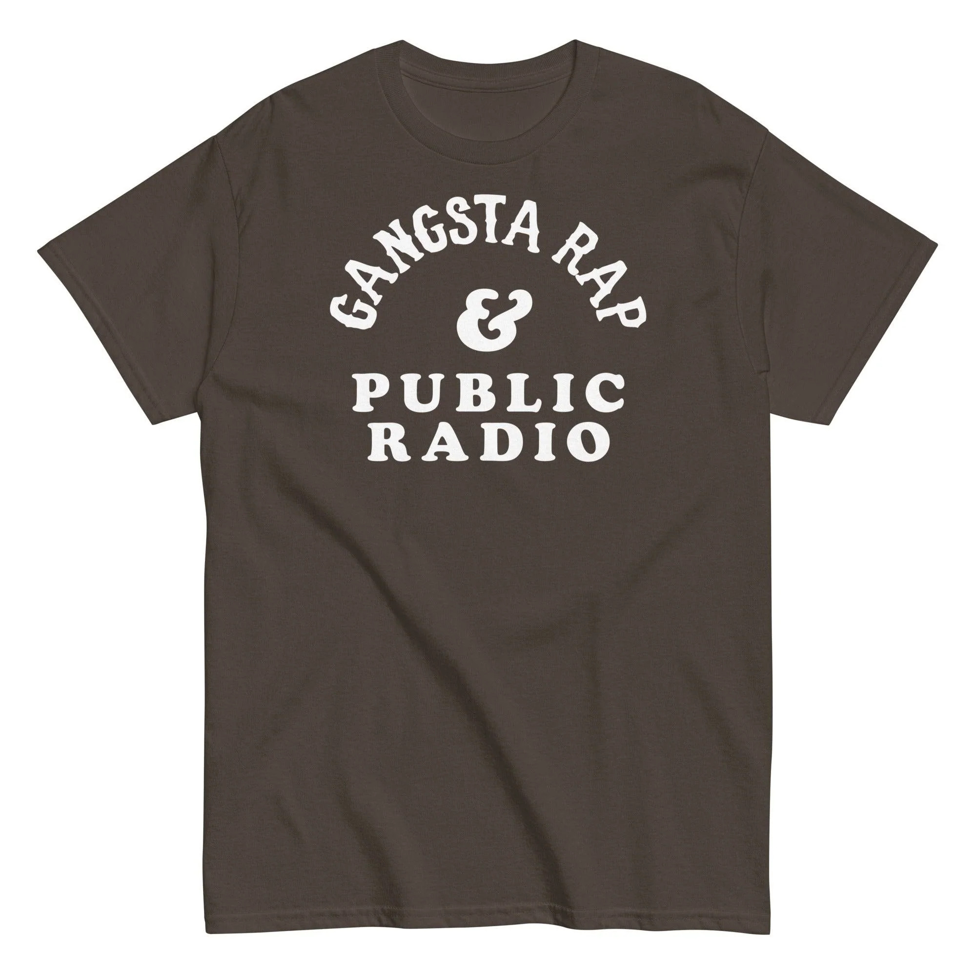 Gangsta Rap & Public Radio - Classic Staple Tee - Image 6