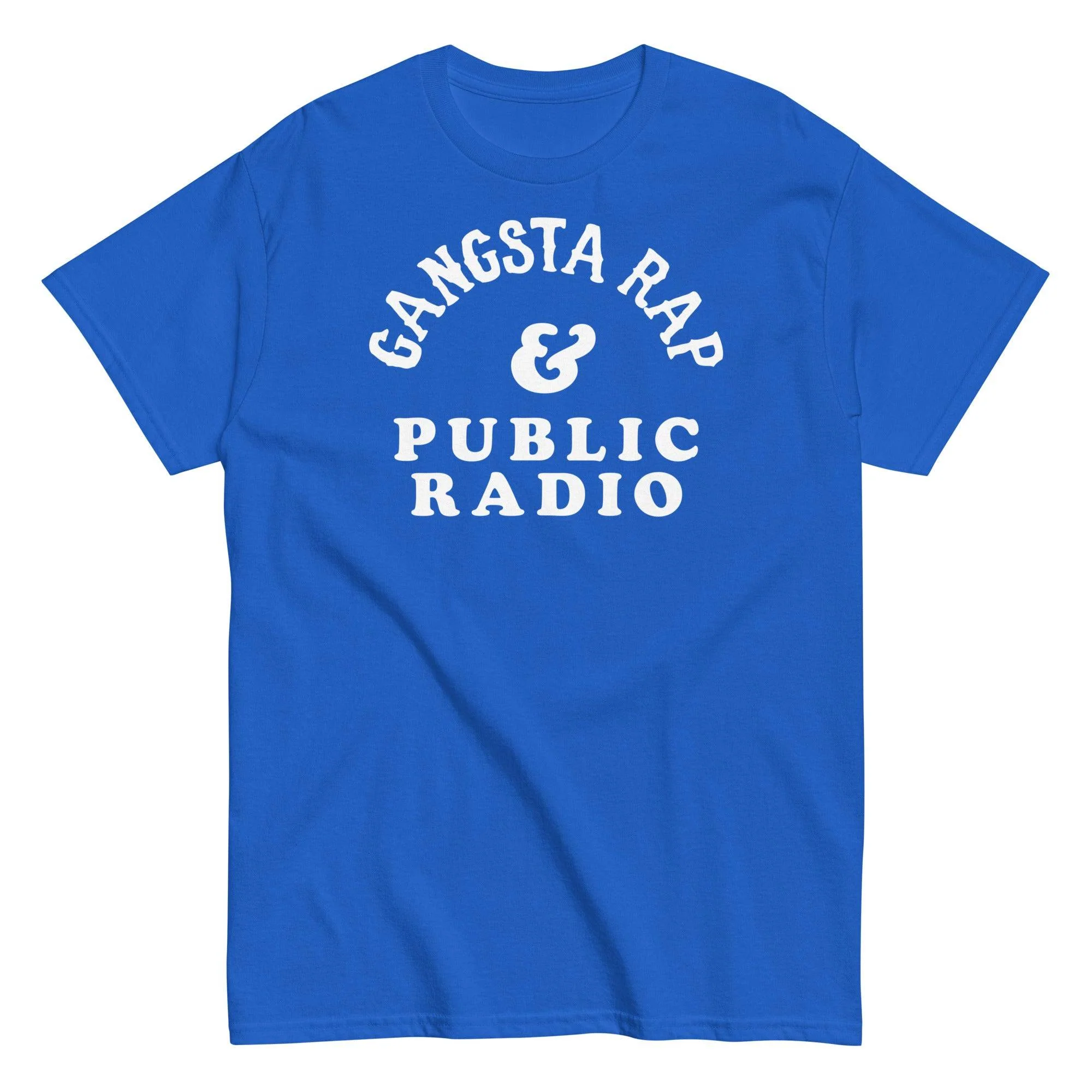 Gangsta Rap & Public Radio - Classic Staple Tee - Image 7