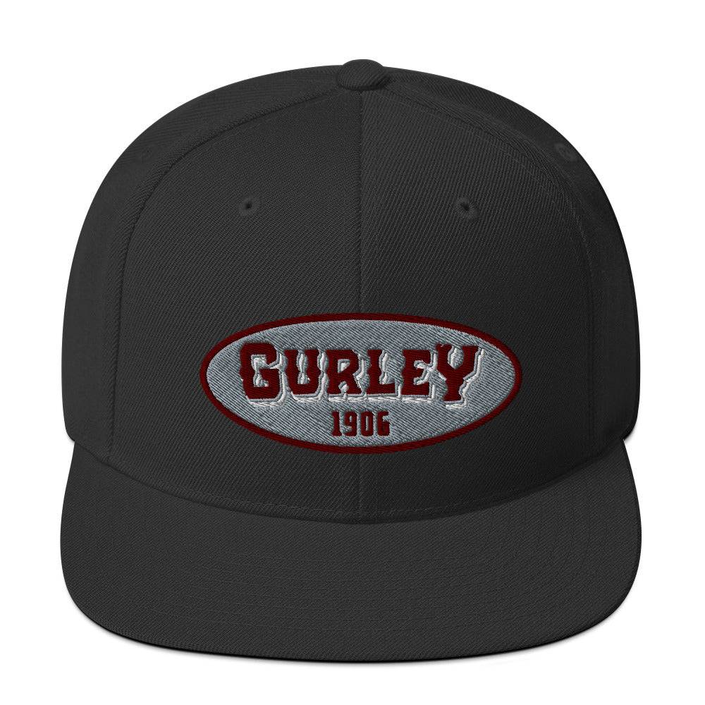 Gurley 1906 Embroidered Snapback Hat - Image 6