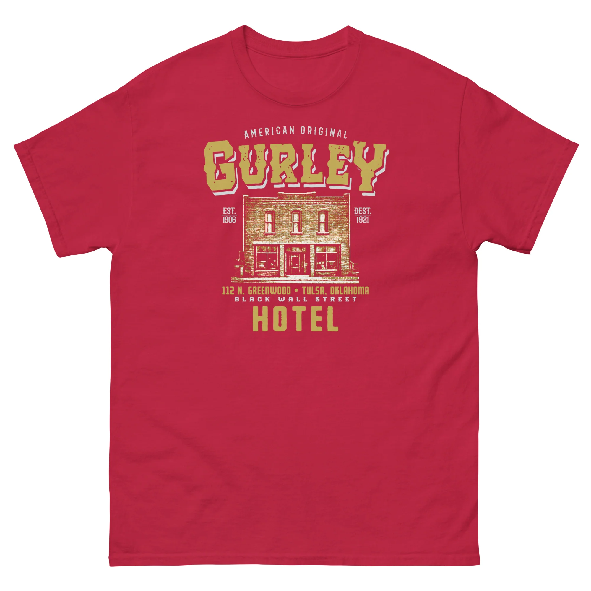 Gurley American Original Unisex Staple T-shirt - Image 8