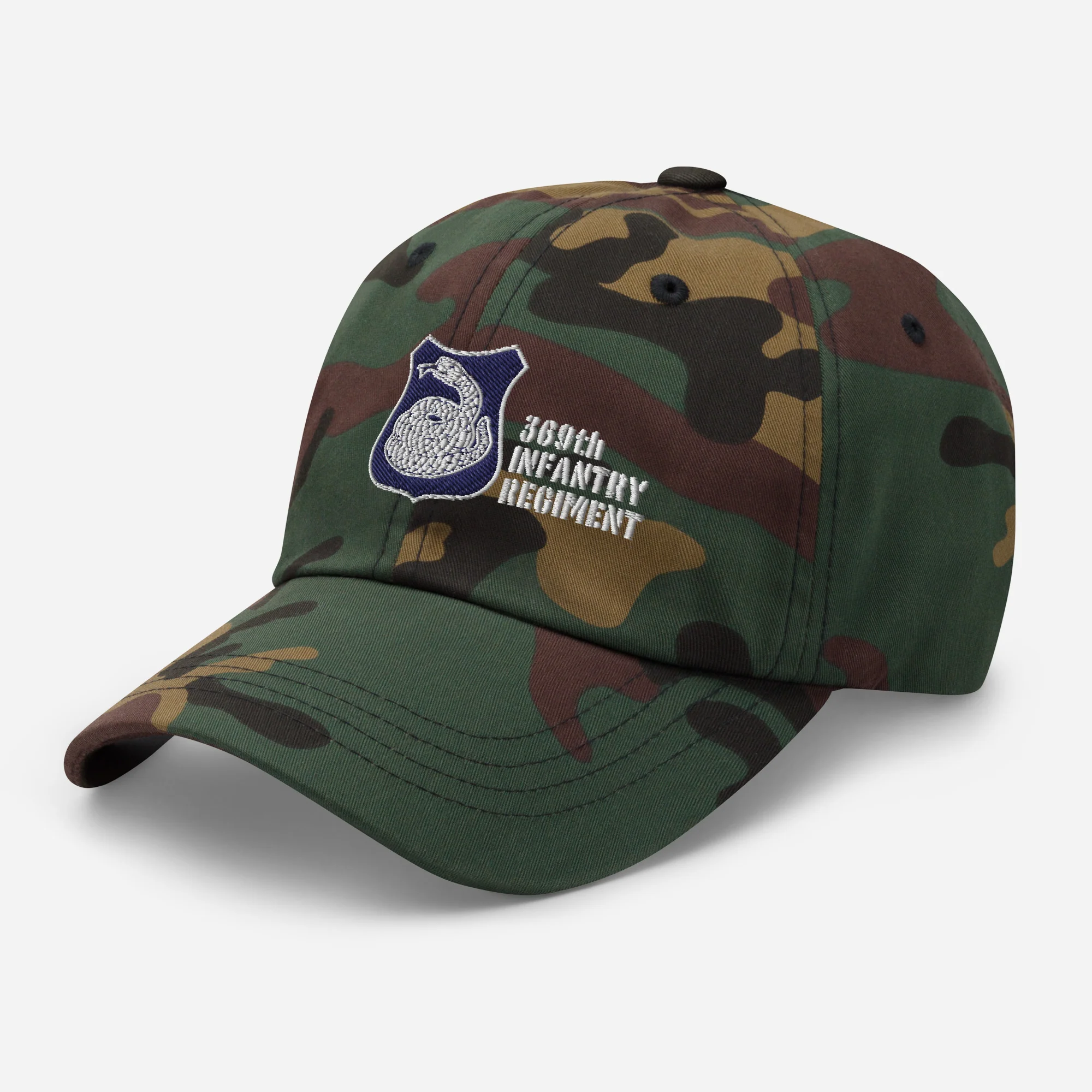 Harlem Hellfighters 369th Regiment Dad Hat - Image 10